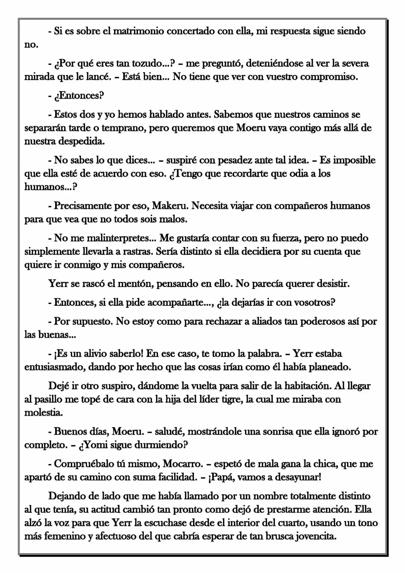 Monochrome Cross - Remade (Novela) - Capítulo 49 - Página 7 - LectorTMOo