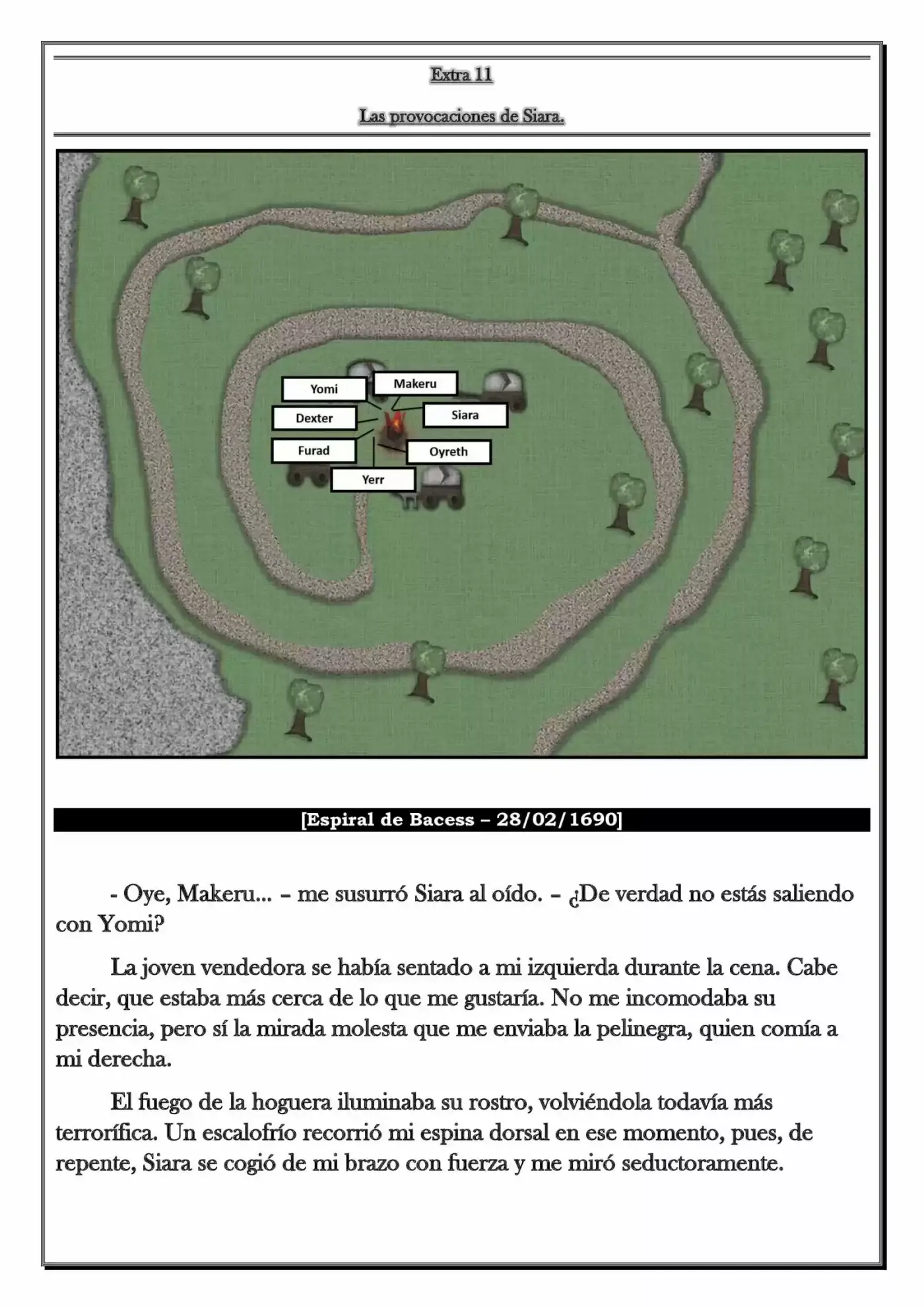 Monochrome Cross - Remade (Novela) - Capítulo 50.50 - Página 2 - LectorTMOo