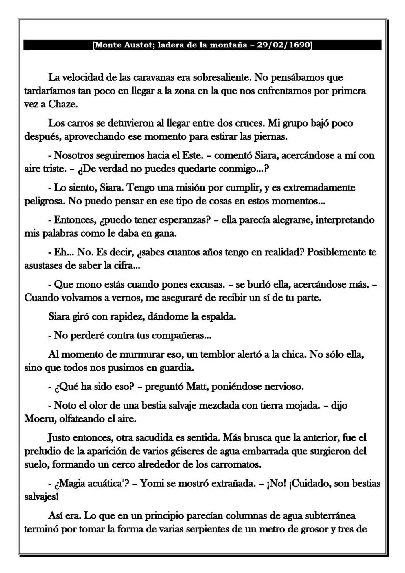 Monochrome Cross - Remade (Novela) - Capítulo 51 - Página 7 - LectorTMOo