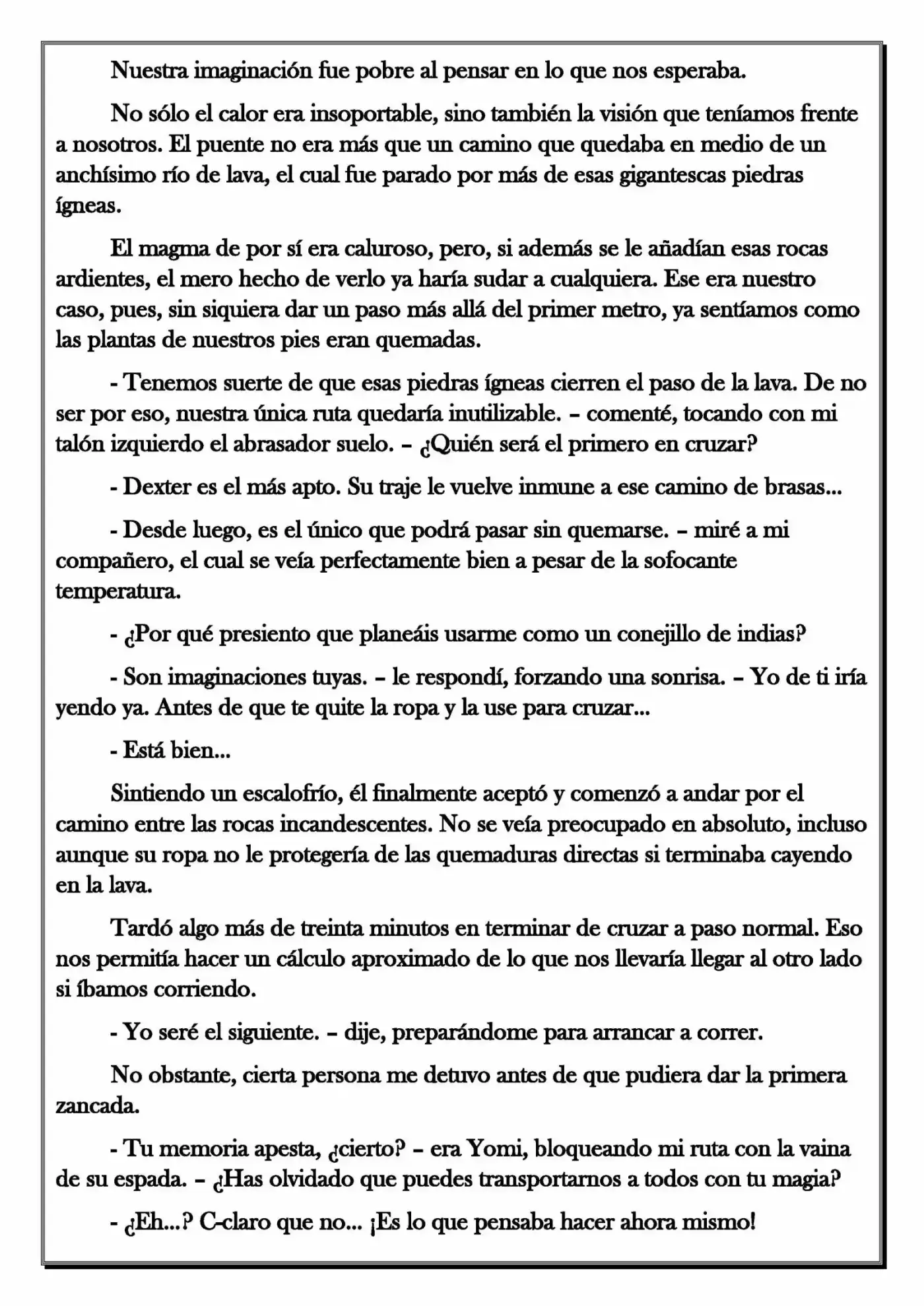 Monochrome Cross - Remade (Novela) - Capítulo 52 - Página 7 - LectorTMOo