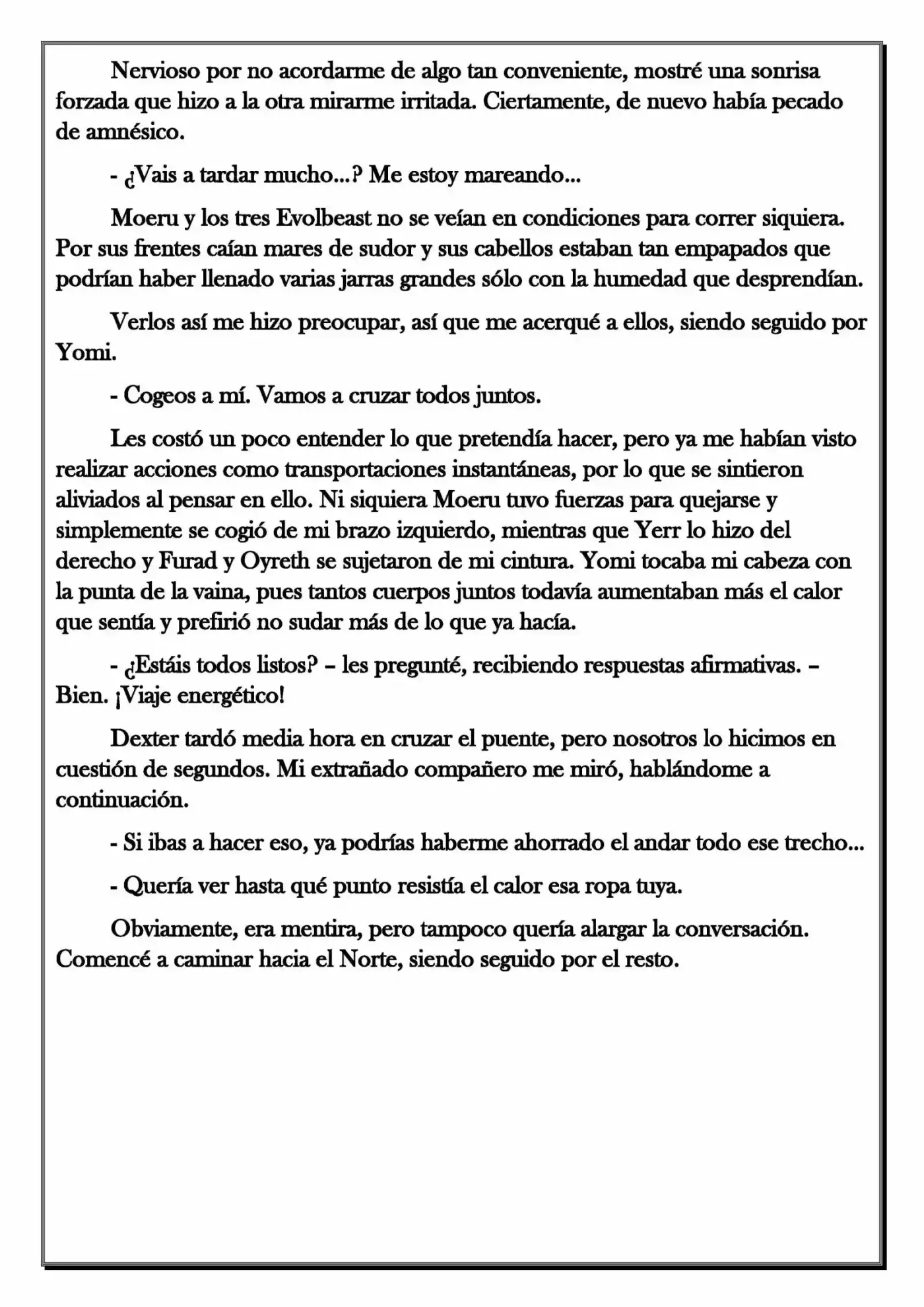 Monochrome Cross - Remade (Novela) - Capítulo 52 - Página 8 - LectorTMOo