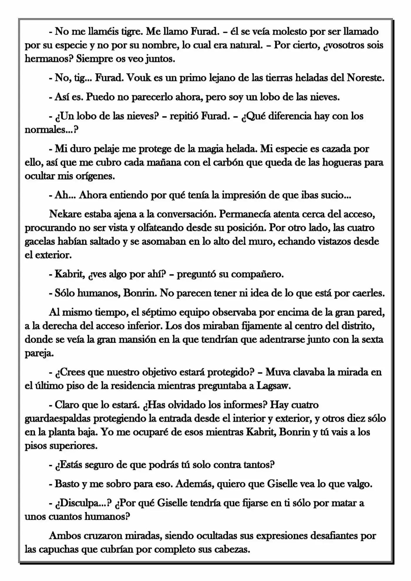 Monochrome Cross - Remade (Novela) - Capítulo 57 - Página 8 - LectorTMOo