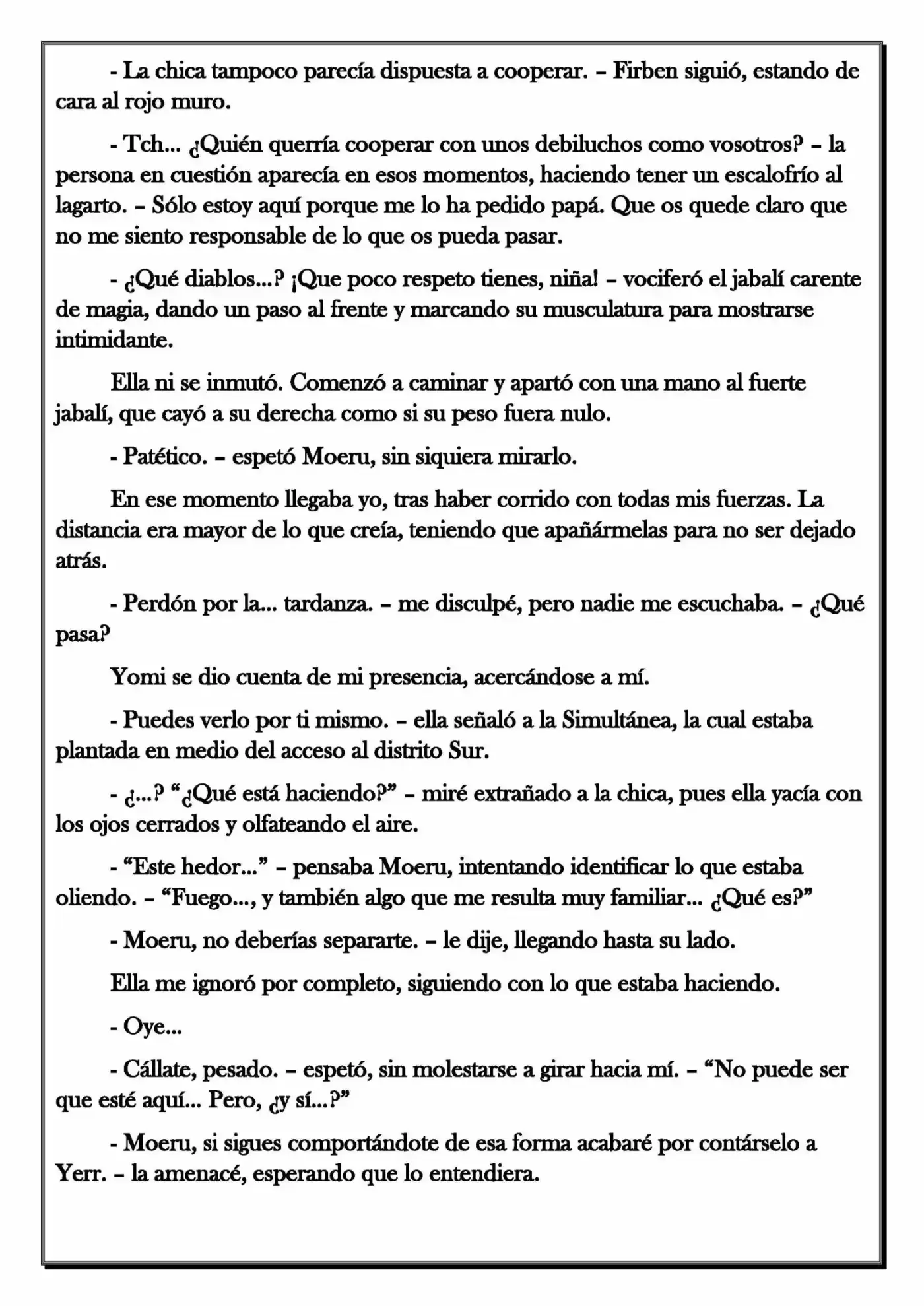 Monochrome Cross - Remade (Novela) - Capítulo 57 - Página 14 - LectorTMOo