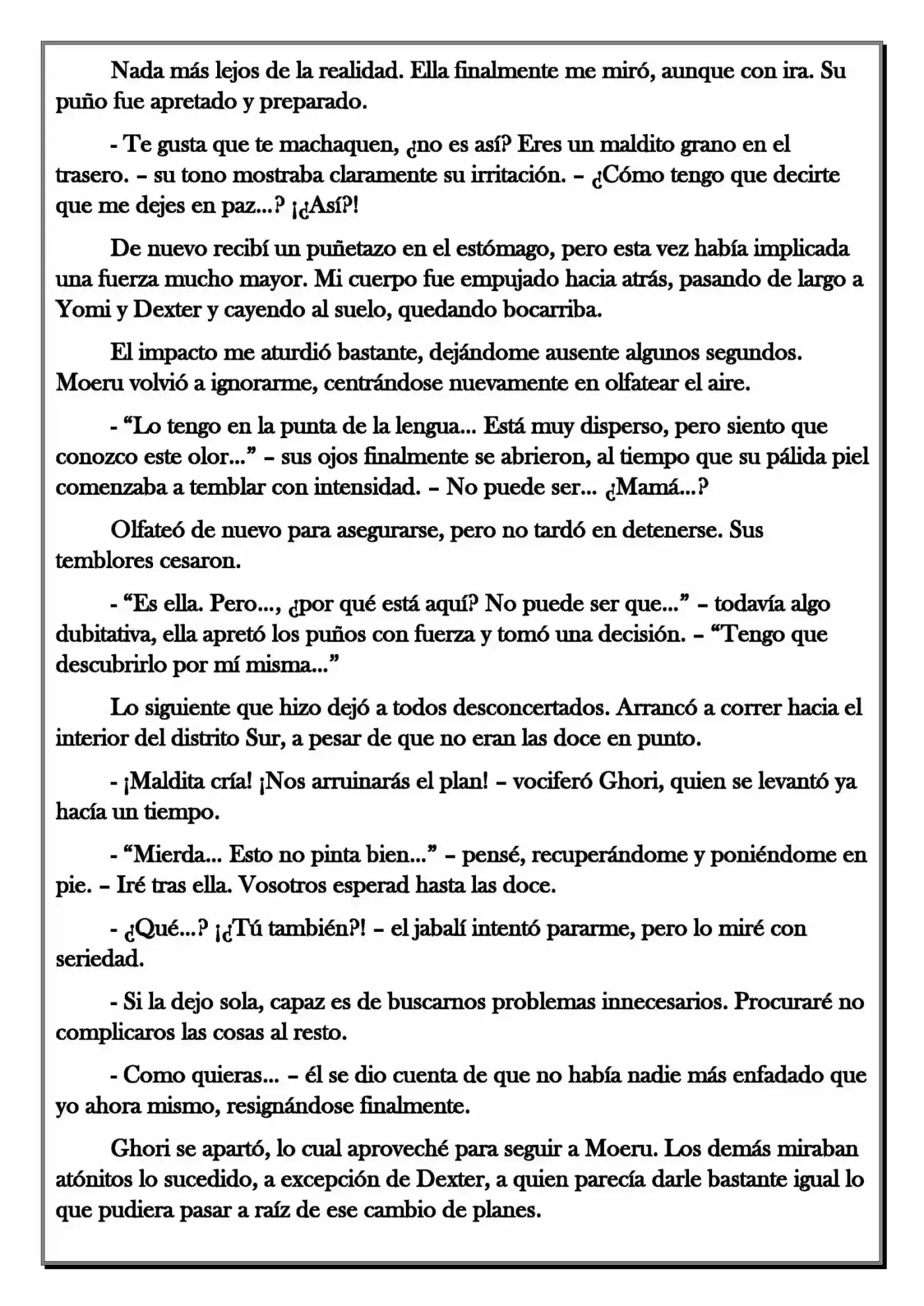 Monochrome Cross - Remade (Novela) - Capítulo 57 - Página 15 - LectorTMOo