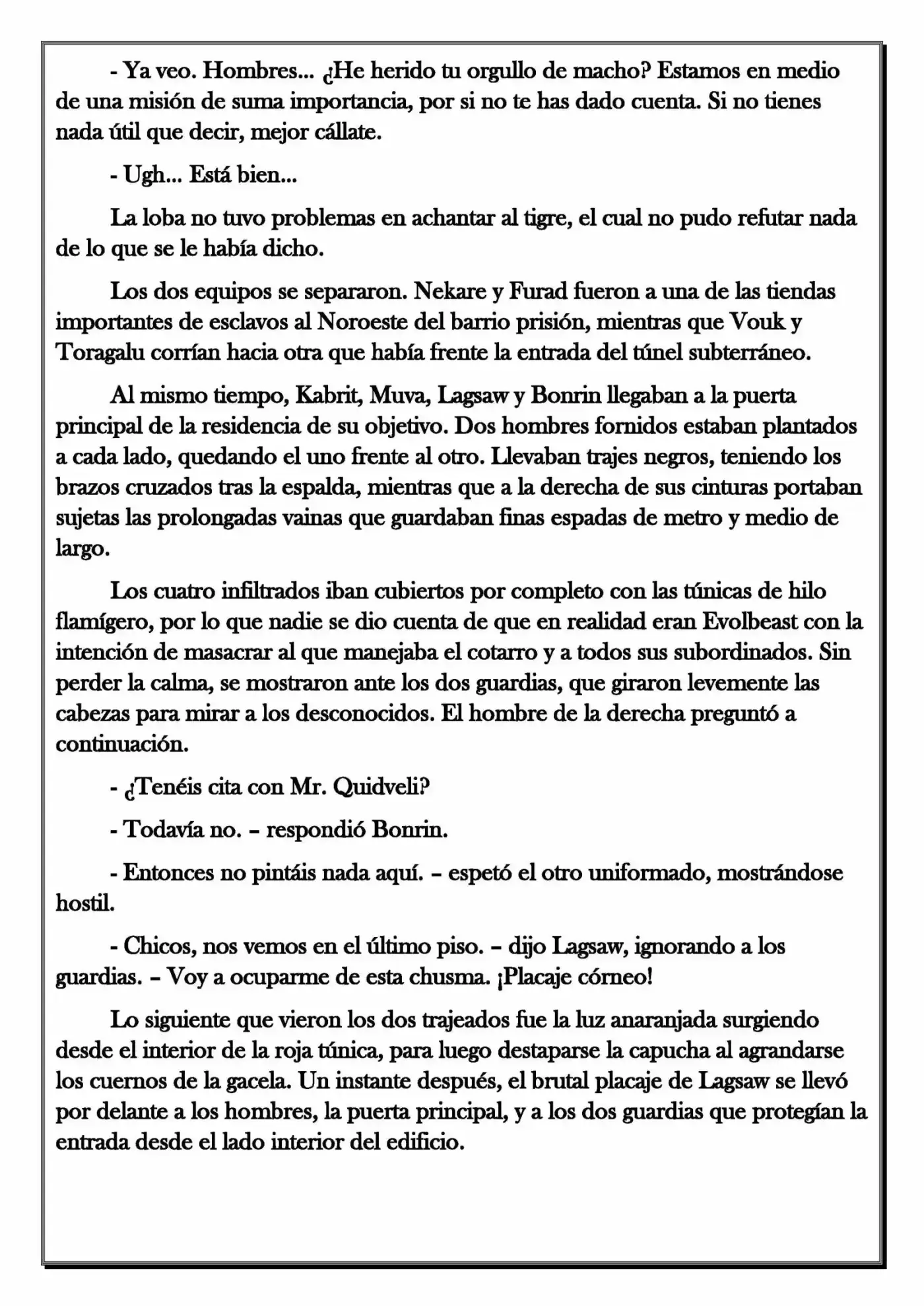 Monochrome Cross - Remade (Novela) - Capítulo 58 - Página 5 - LectorTMOo