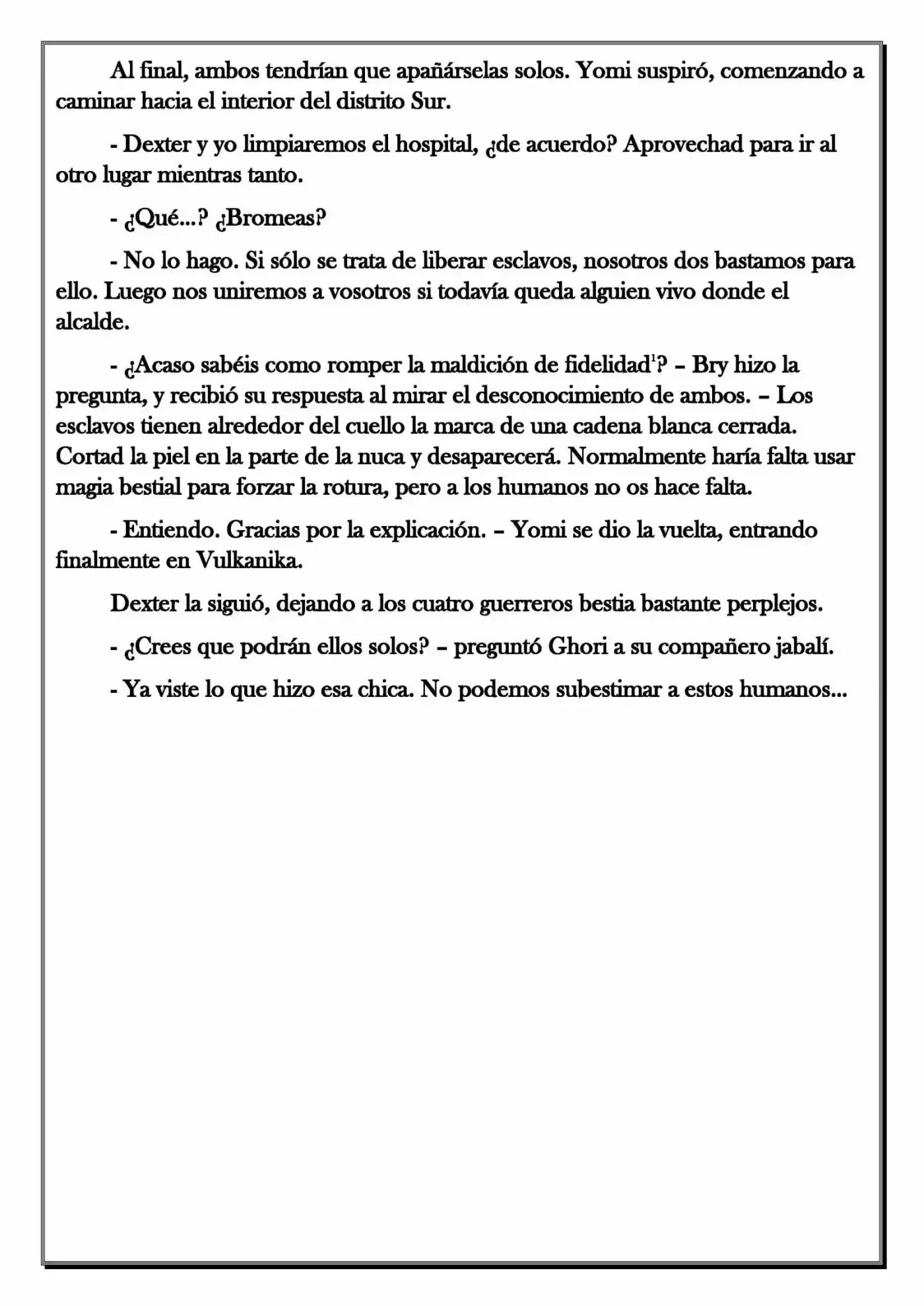 Monochrome Cross - Remade (Novela) - Capítulo 58 - Página 7 - LectorTMOo