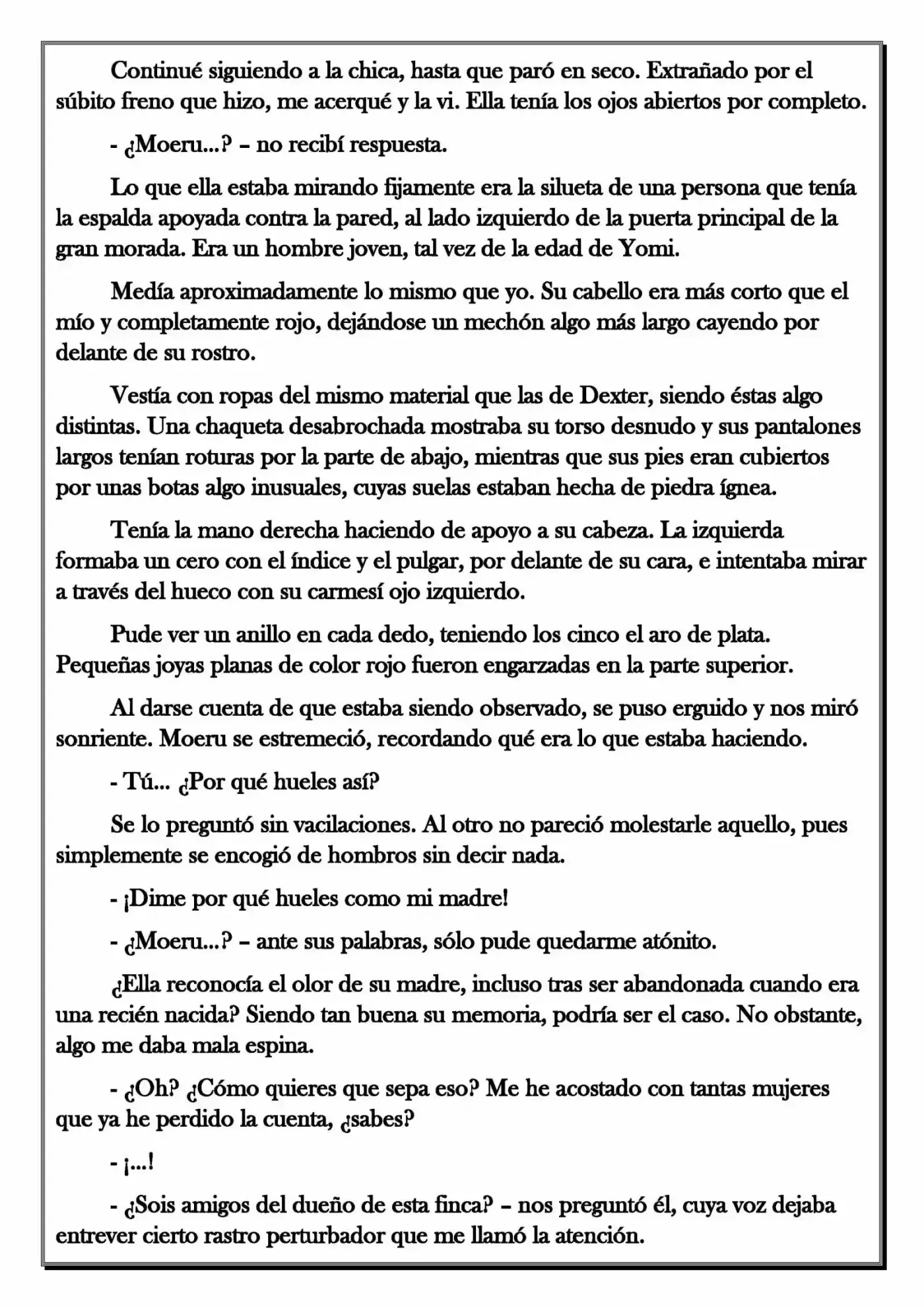 Monochrome Cross - Remade (Novela) - Capítulo 58 - Página 9 - LectorTMOo