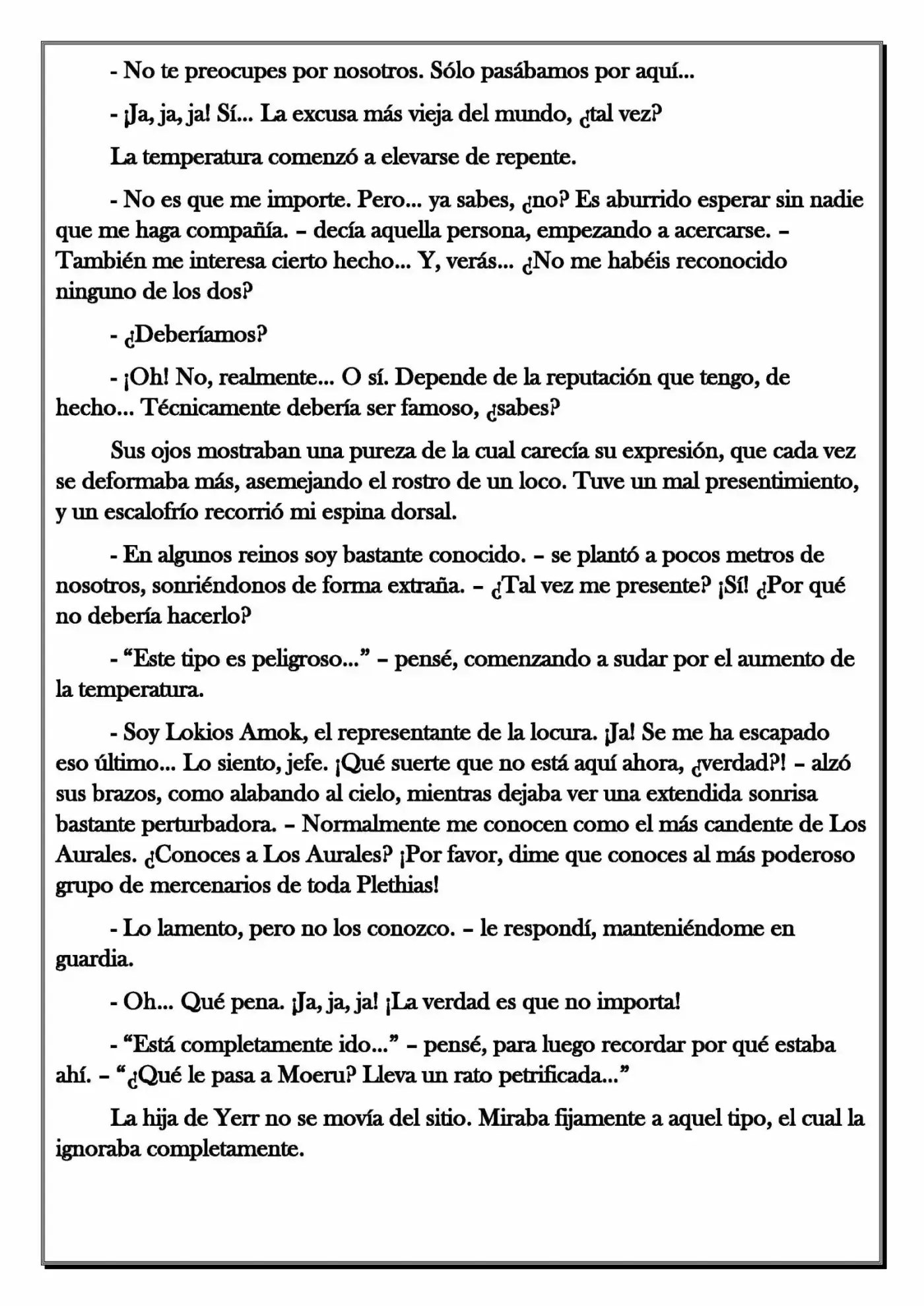 Monochrome Cross - Remade (Novela) - Capítulo 58 - Página 10 - LectorTMOo