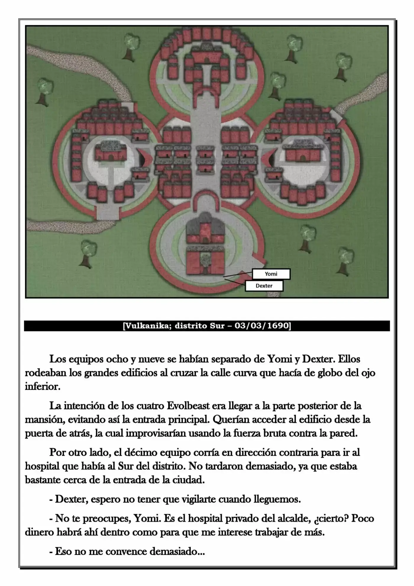 Monochrome Cross - Remade (Novela) - Capítulo 59 - Página 9 - LectorTMOo