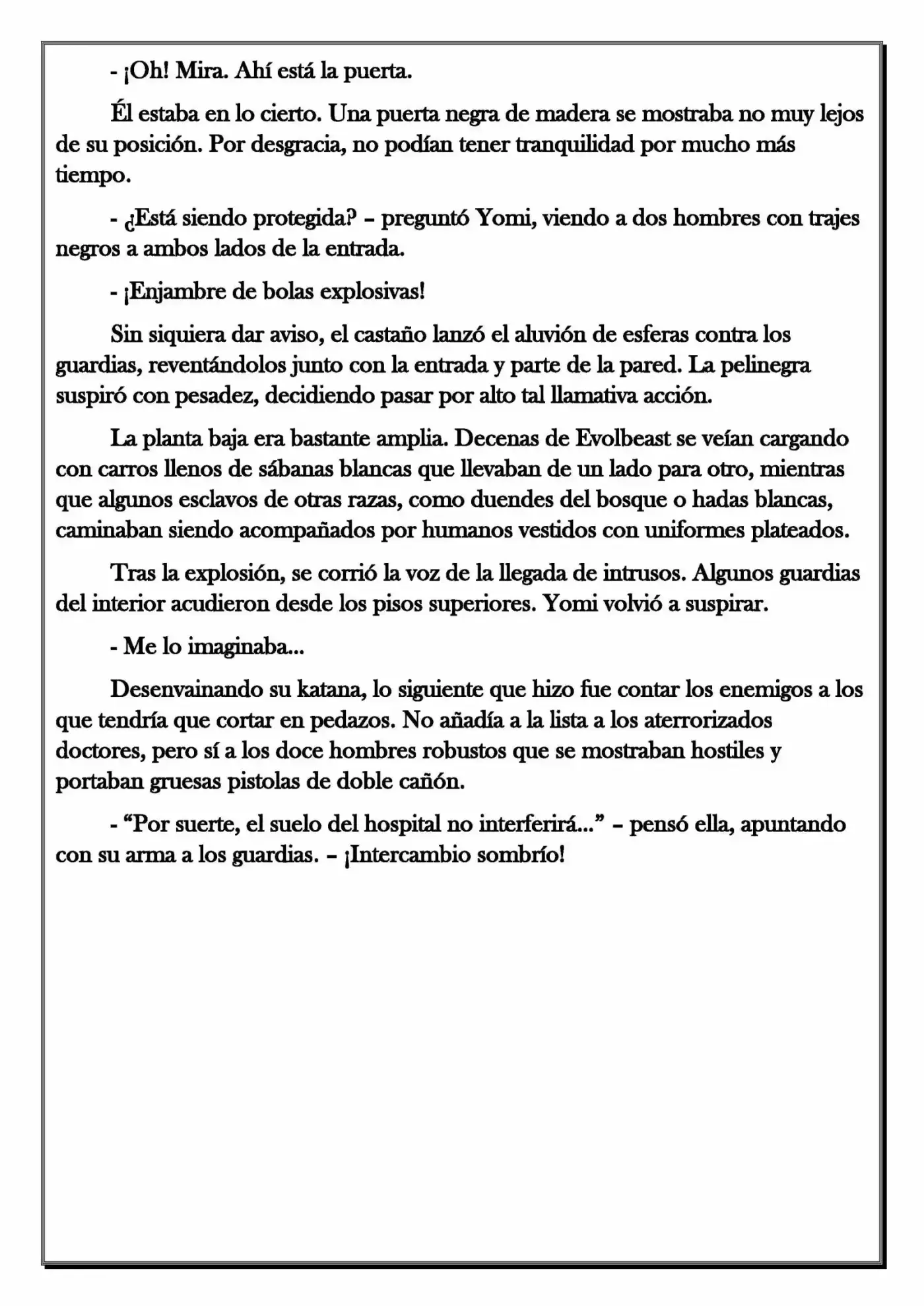 Monochrome Cross - Remade (Novela) - Capítulo 59 - Página 10 - LectorTMOo