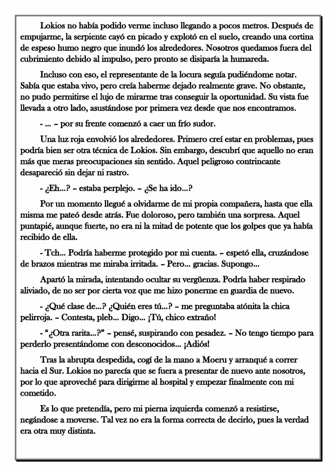Monochrome Cross - Remade (Novela) - Capítulo 59 - Página 15 - LectorTMOo