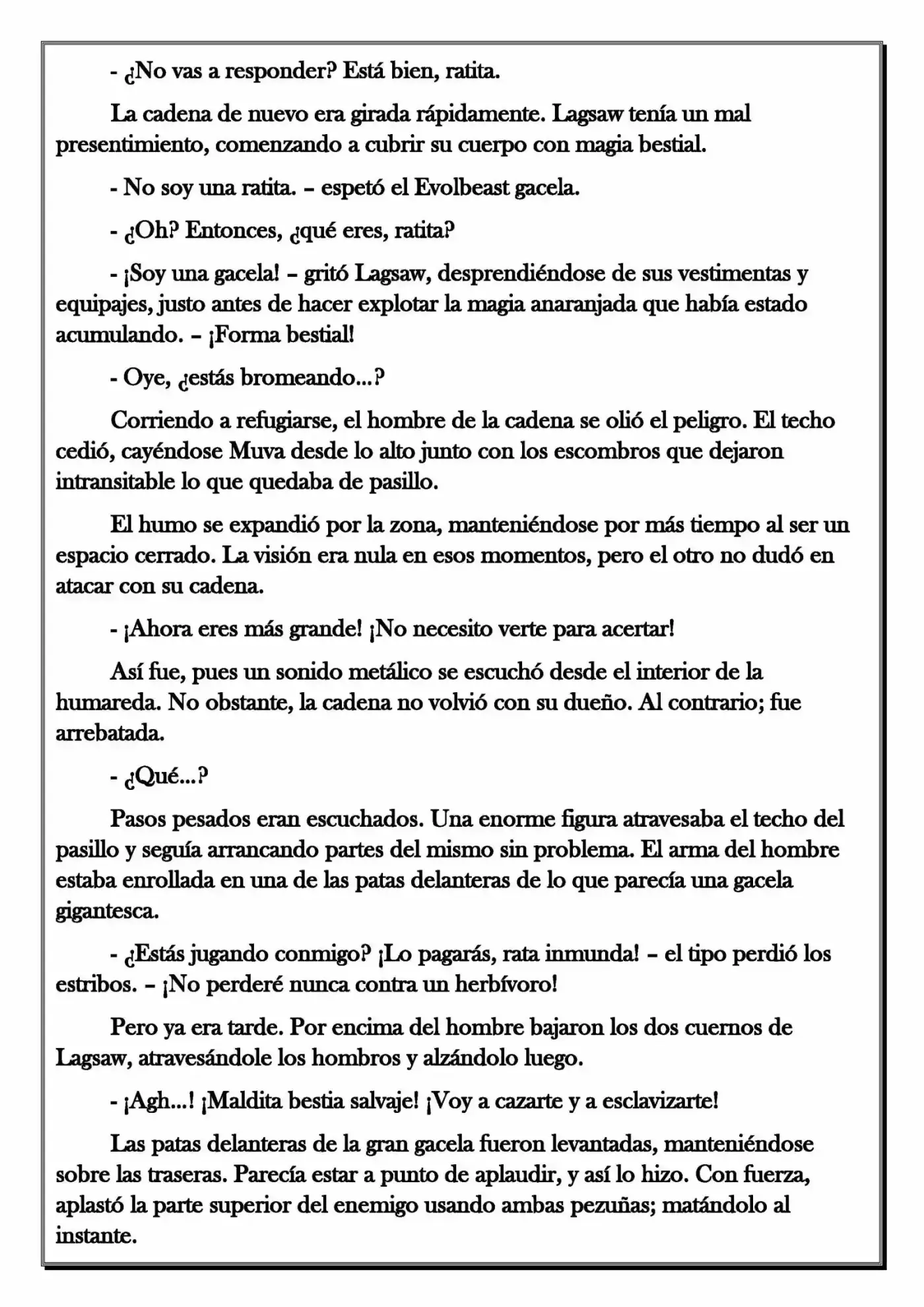 Monochrome Cross - Remade (Novela) - Capítulo 63 - Página 5 - LectorTMOo
