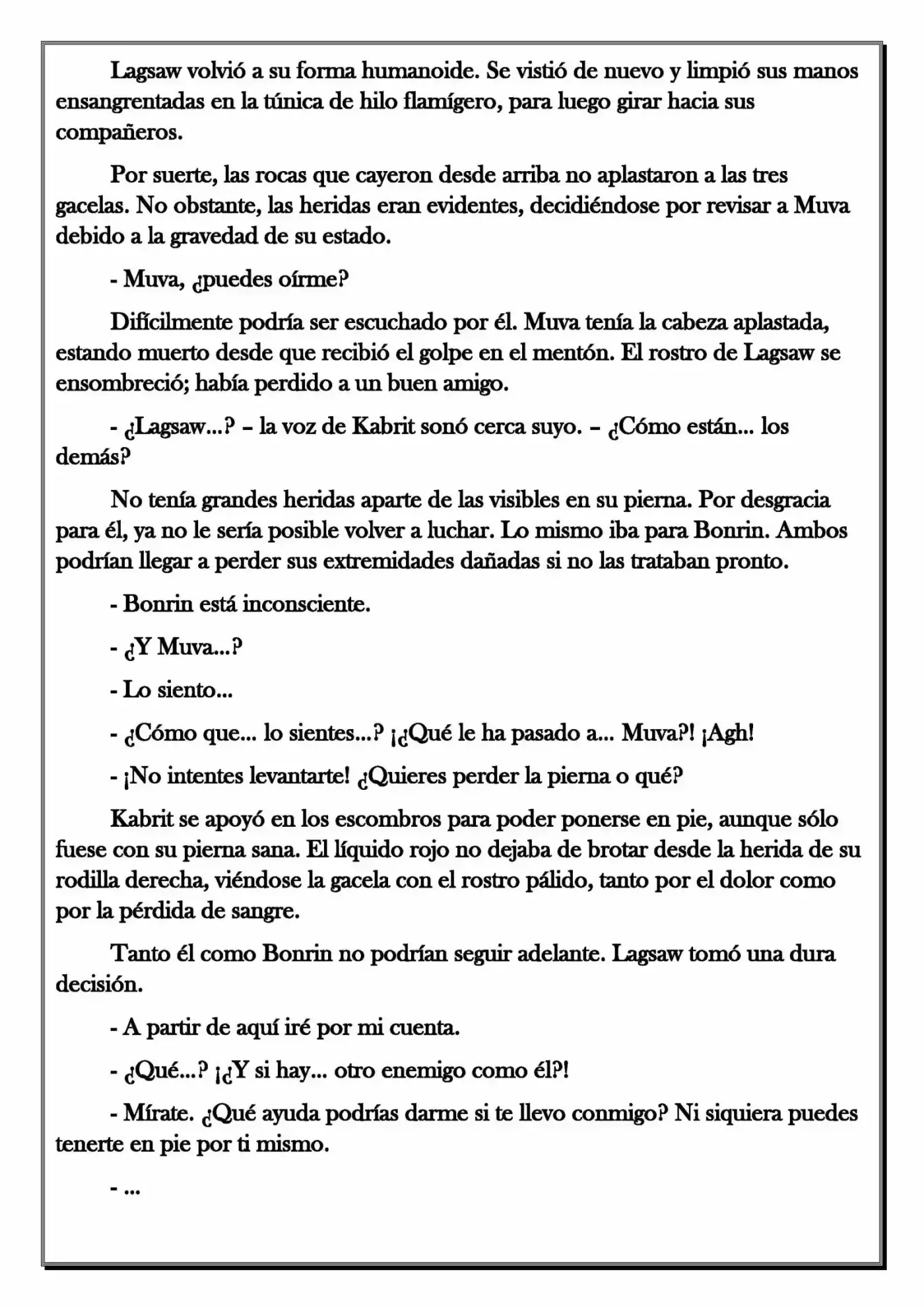 Monochrome Cross - Remade (Novela) - Capítulo 63 - Página 6 - LectorTMOo