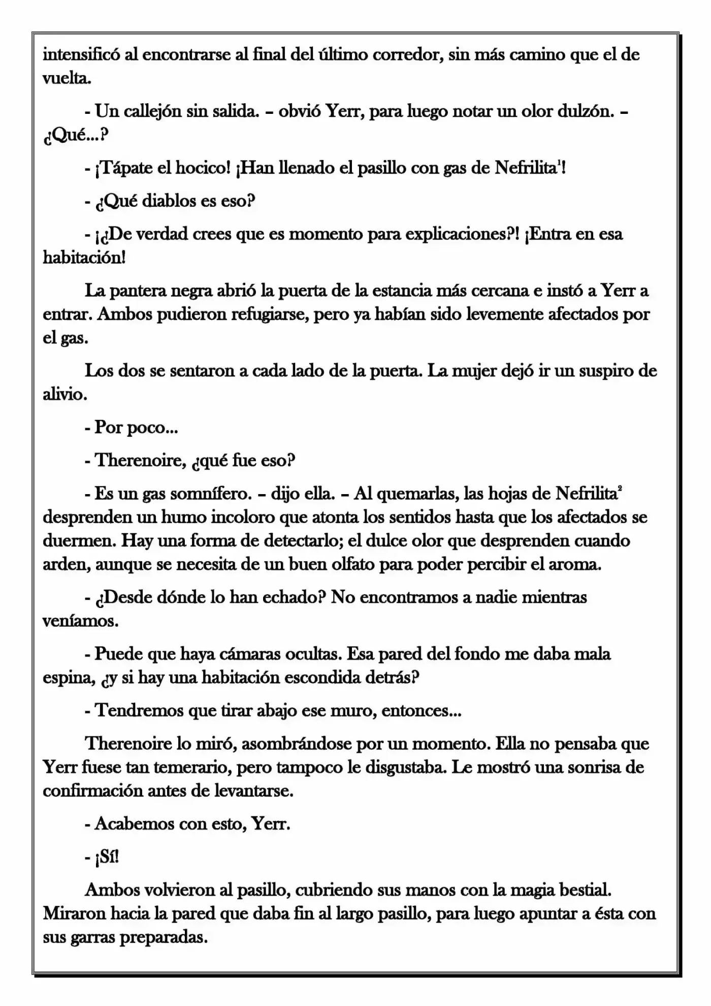 Monochrome Cross - Remade (Novela) - Capítulo 63 - Página 9 - LectorTMOo