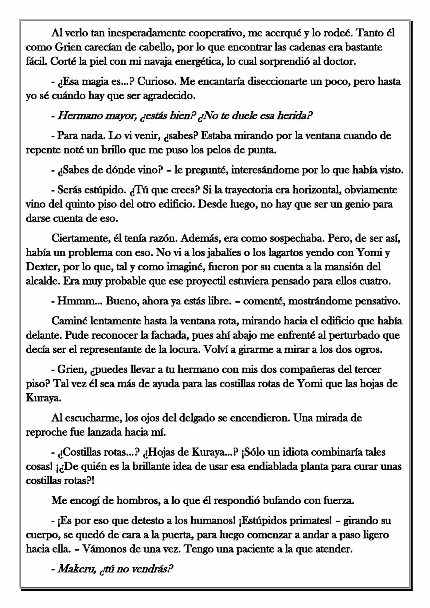 Monochrome Cross - Remade (Novela) - Capítulo 64 - Página 4 - LectorTMOo