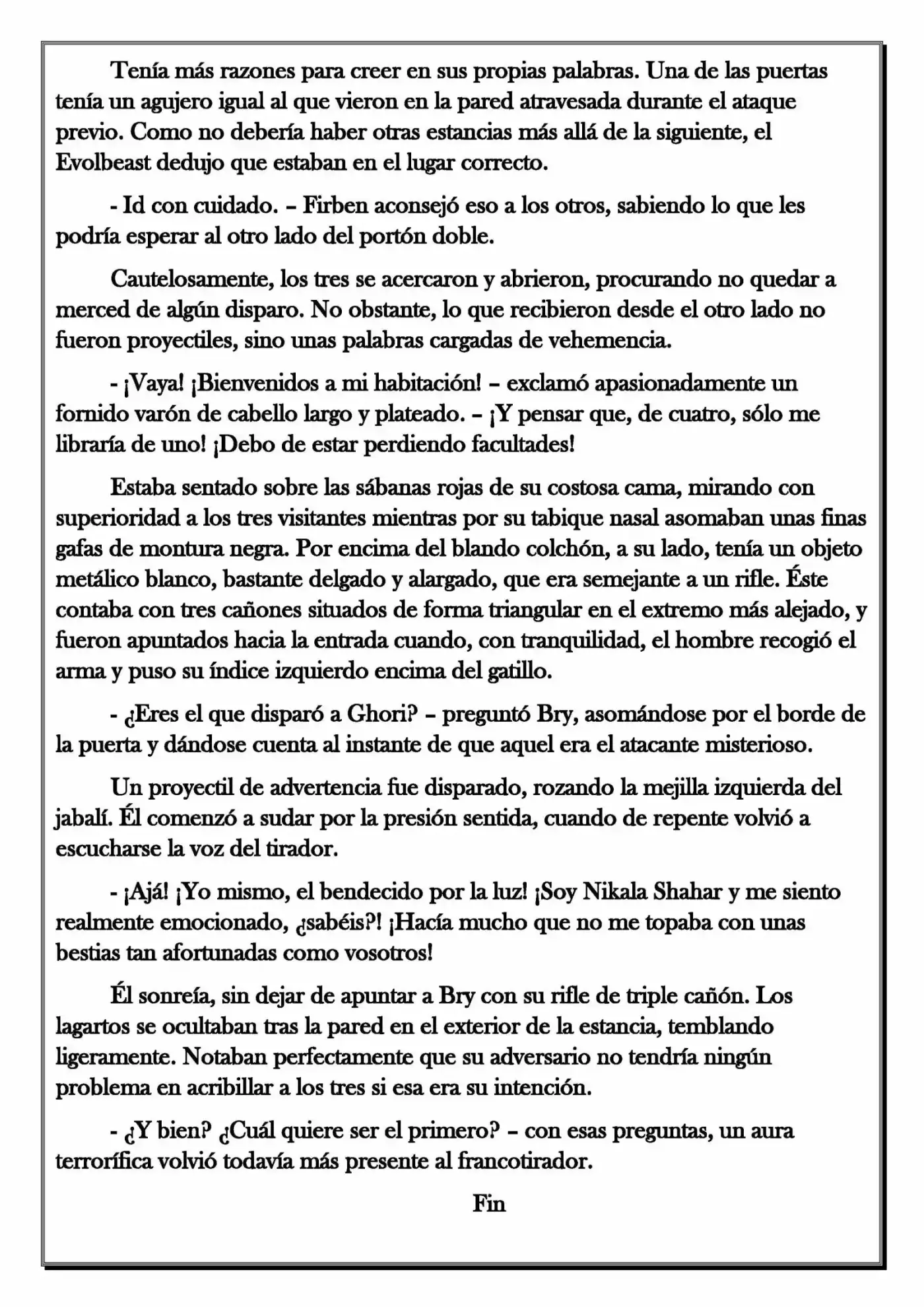 Monochrome Cross - Remade (Novela) - Capítulo 64 - Página 17 - LectorTMOo