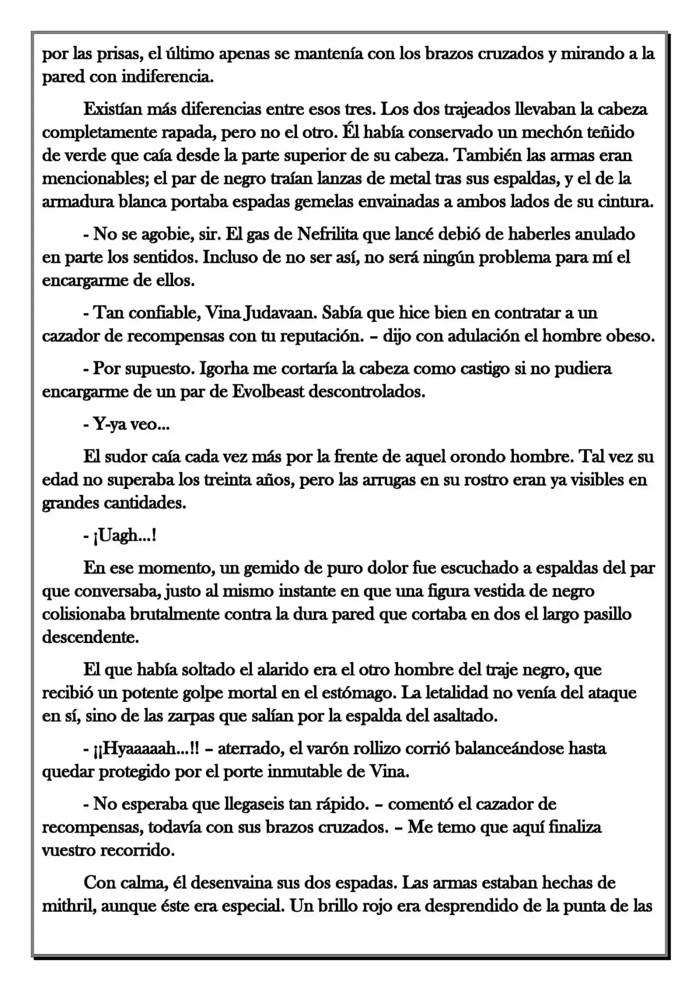 Monochrome Cross - Remade (Novela) - Capítulo 65 - Página 5 - LectorTMOo