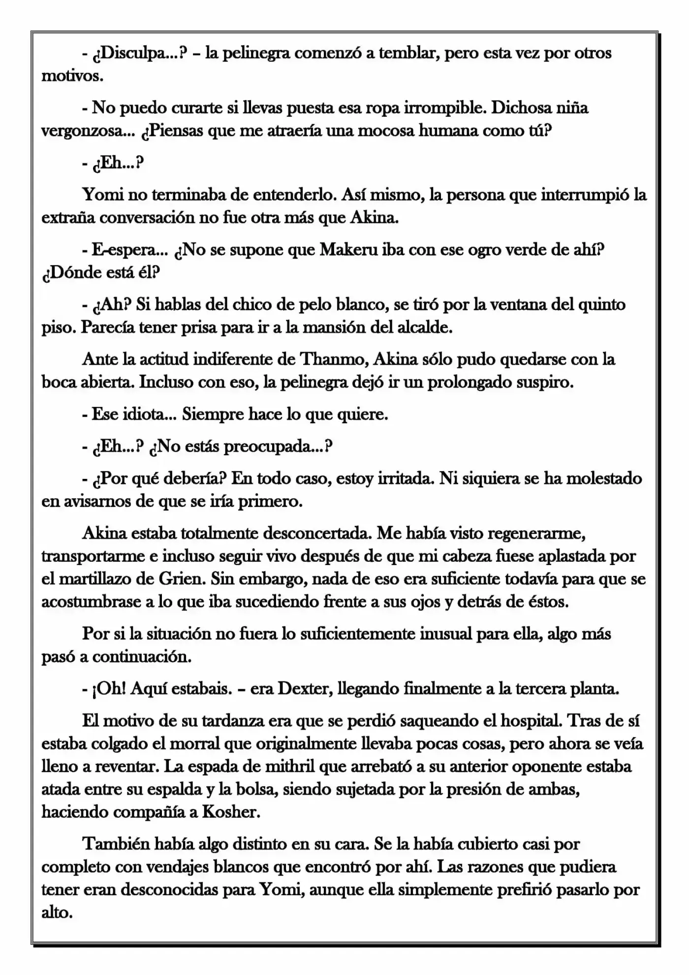 Monochrome Cross - Remade (Novela) - Capítulo 65 - Página 9 - LectorTMOo