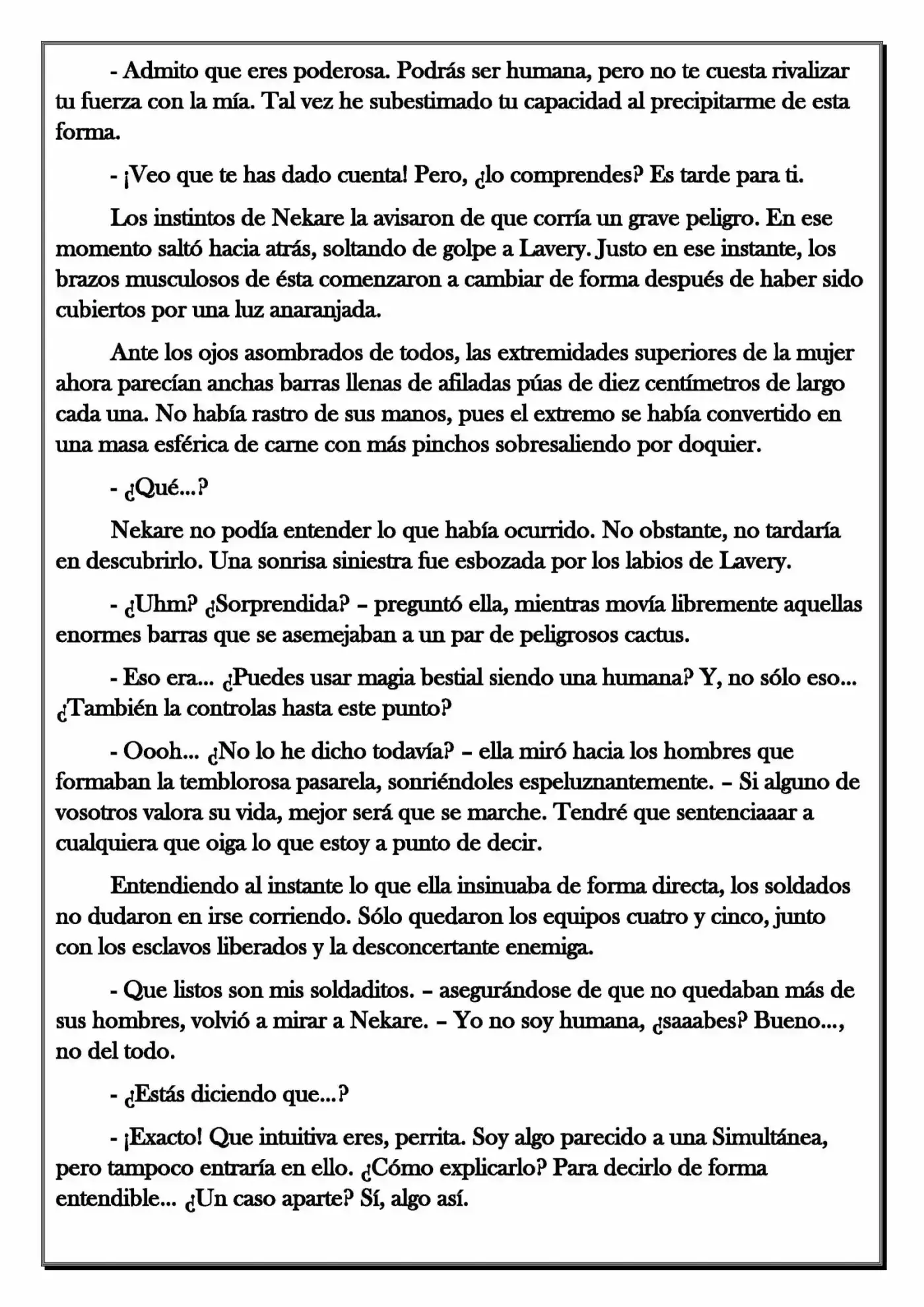 Monochrome Cross - Remade (Novela) - Capítulo 66 - Página 6 - LectorTMOo