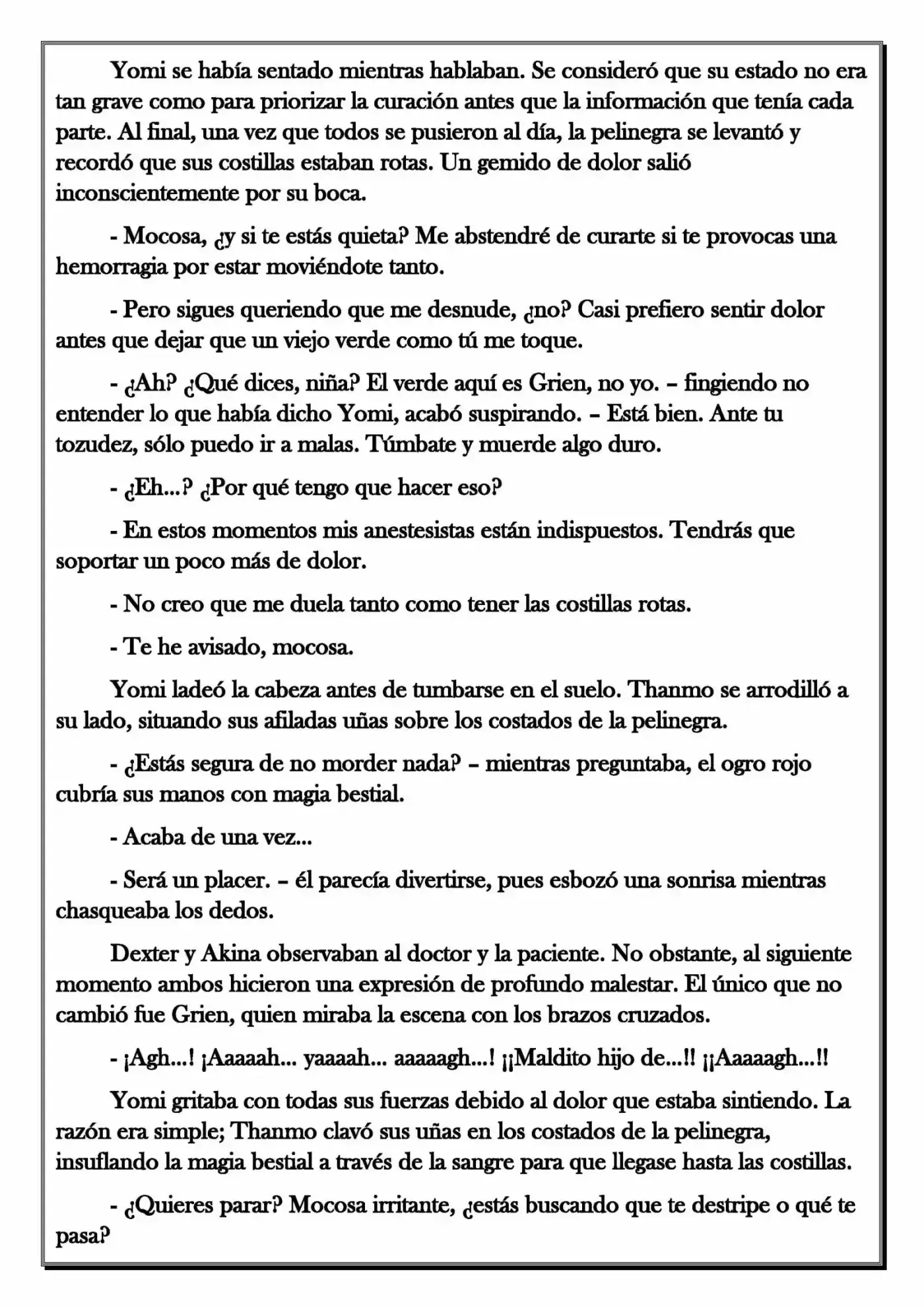 Monochrome Cross - Remade (Novela) - Capítulo 67 - Página 6 - LectorTMOo