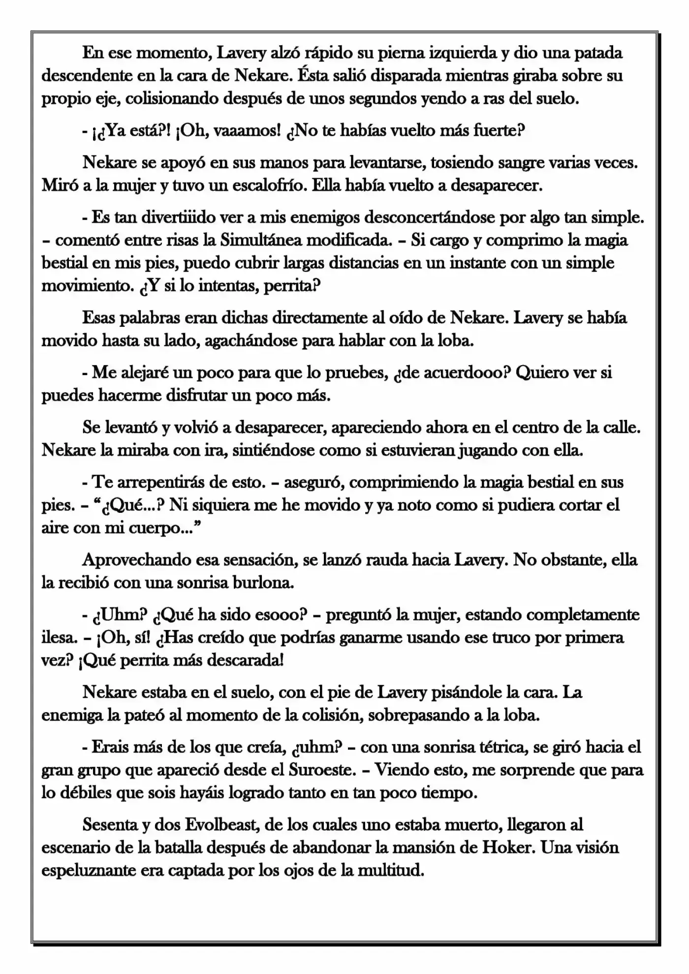 Monochrome Cross - Remade (Novela) - Capítulo 69 - Página 6 - LectorTMOo