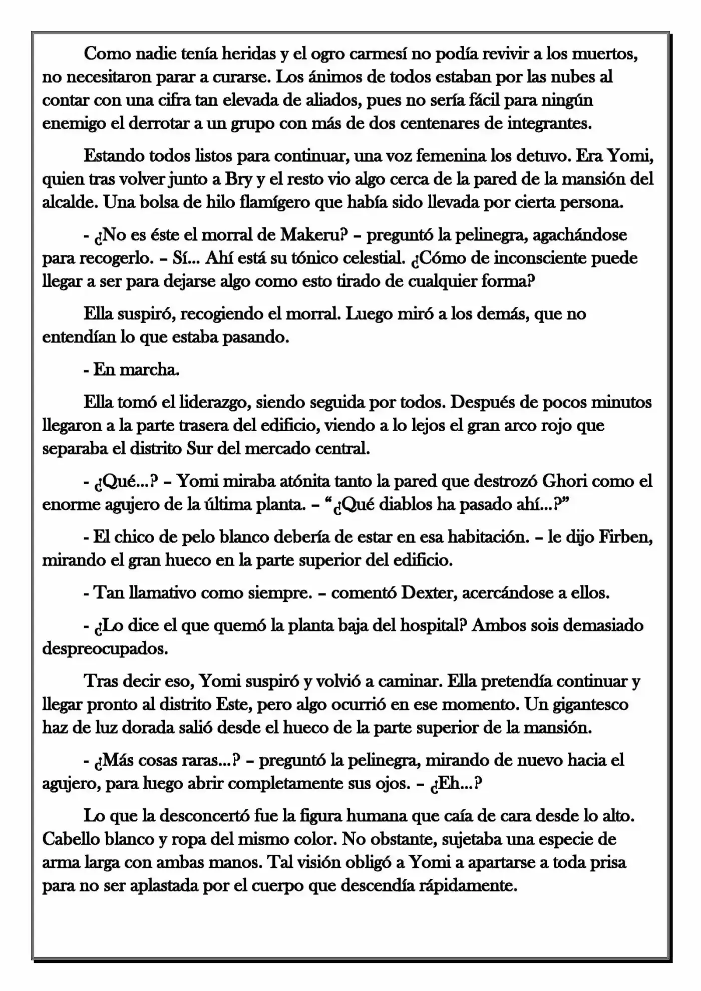 Monochrome Cross - Remade (Novela) - Capítulo 69 - Página 13 - LectorTMOo