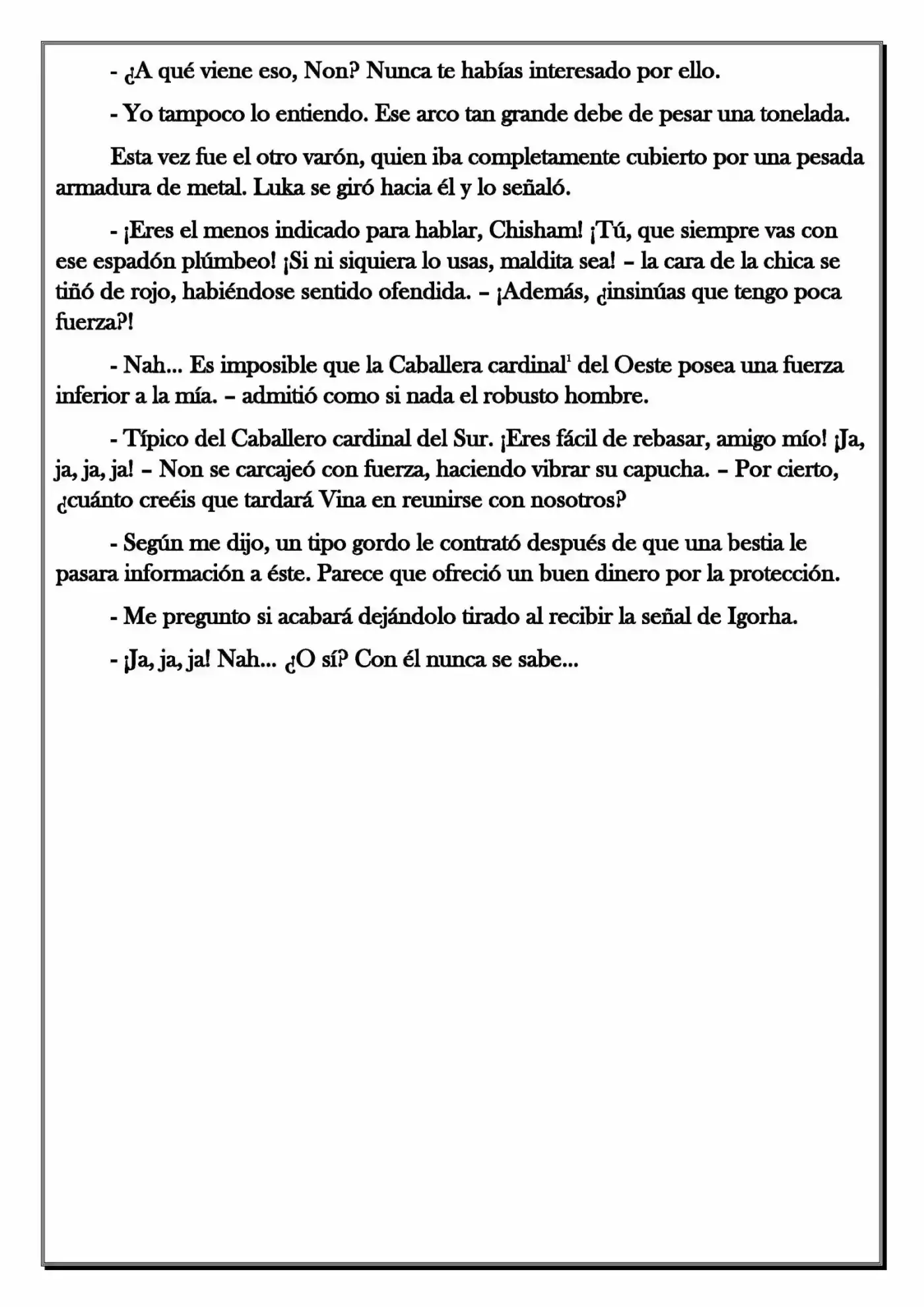 Monochrome Cross - Remade (Novela) - Capítulo 70.50 - Página 3 - LectorTMOo