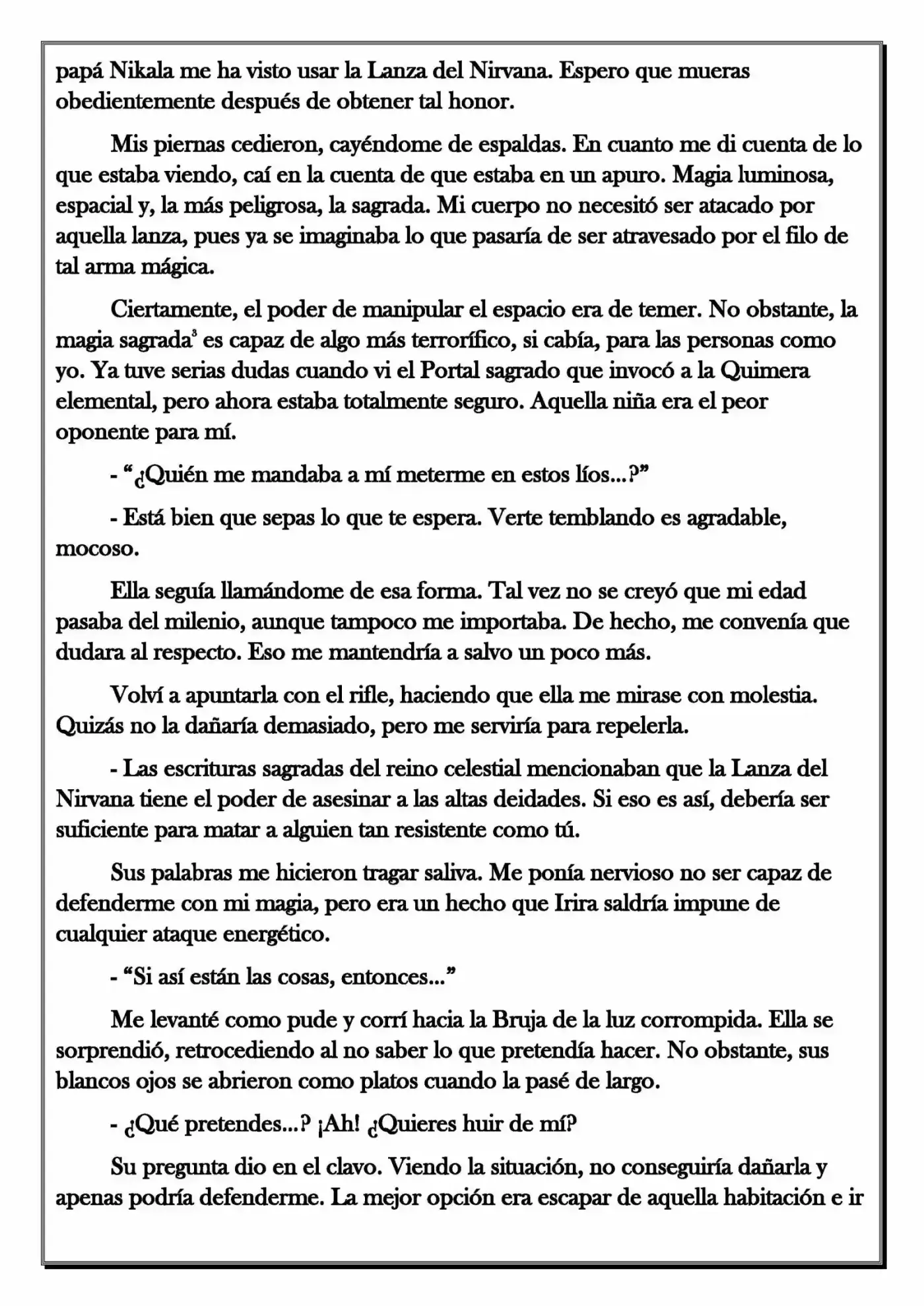 Monochrome Cross - Remade (Novela) - Capítulo 70 - Página 4 - LectorTMOo