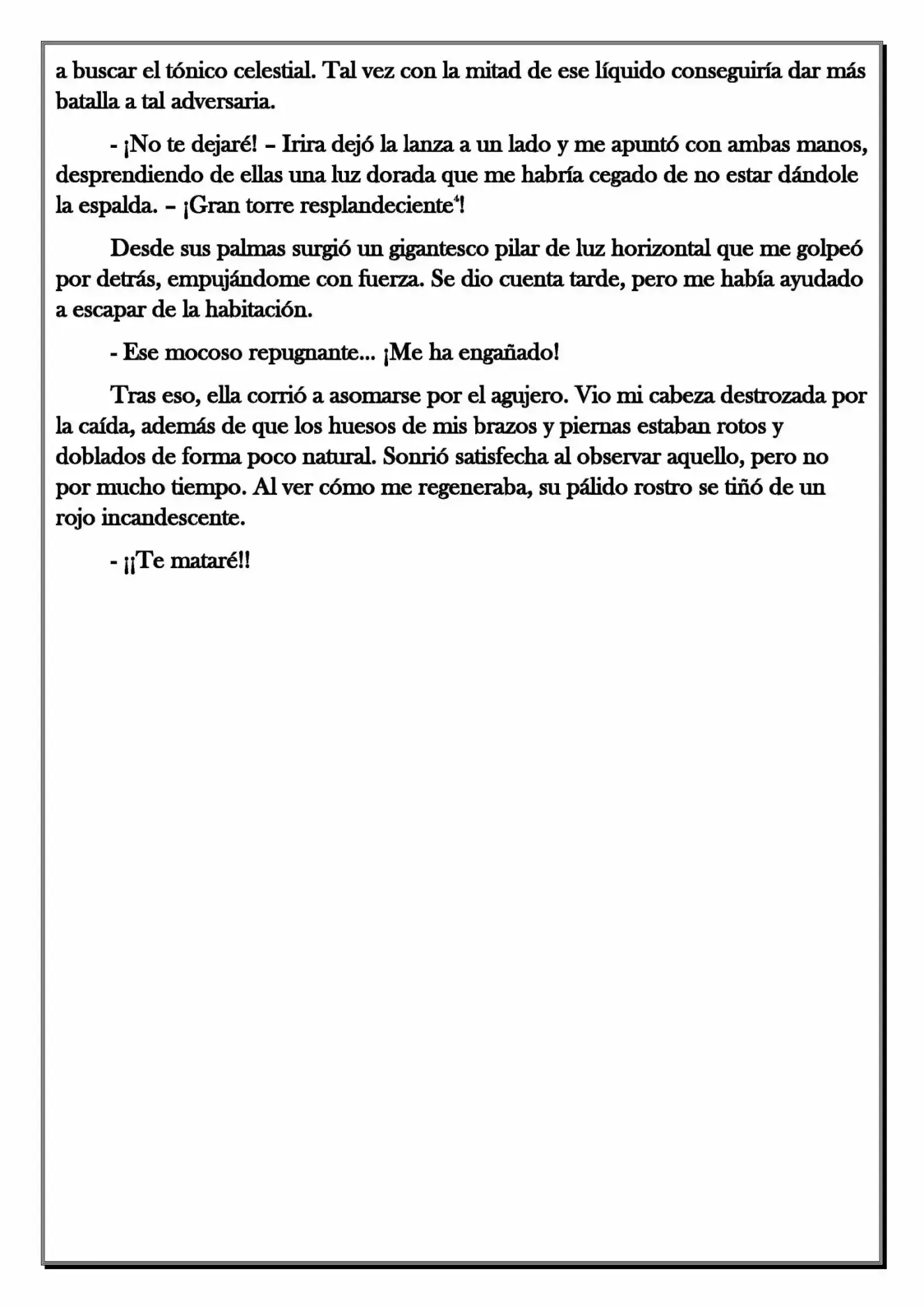 Monochrome Cross - Remade (Novela) - Capítulo 70 - Página 5 - LectorTMOo