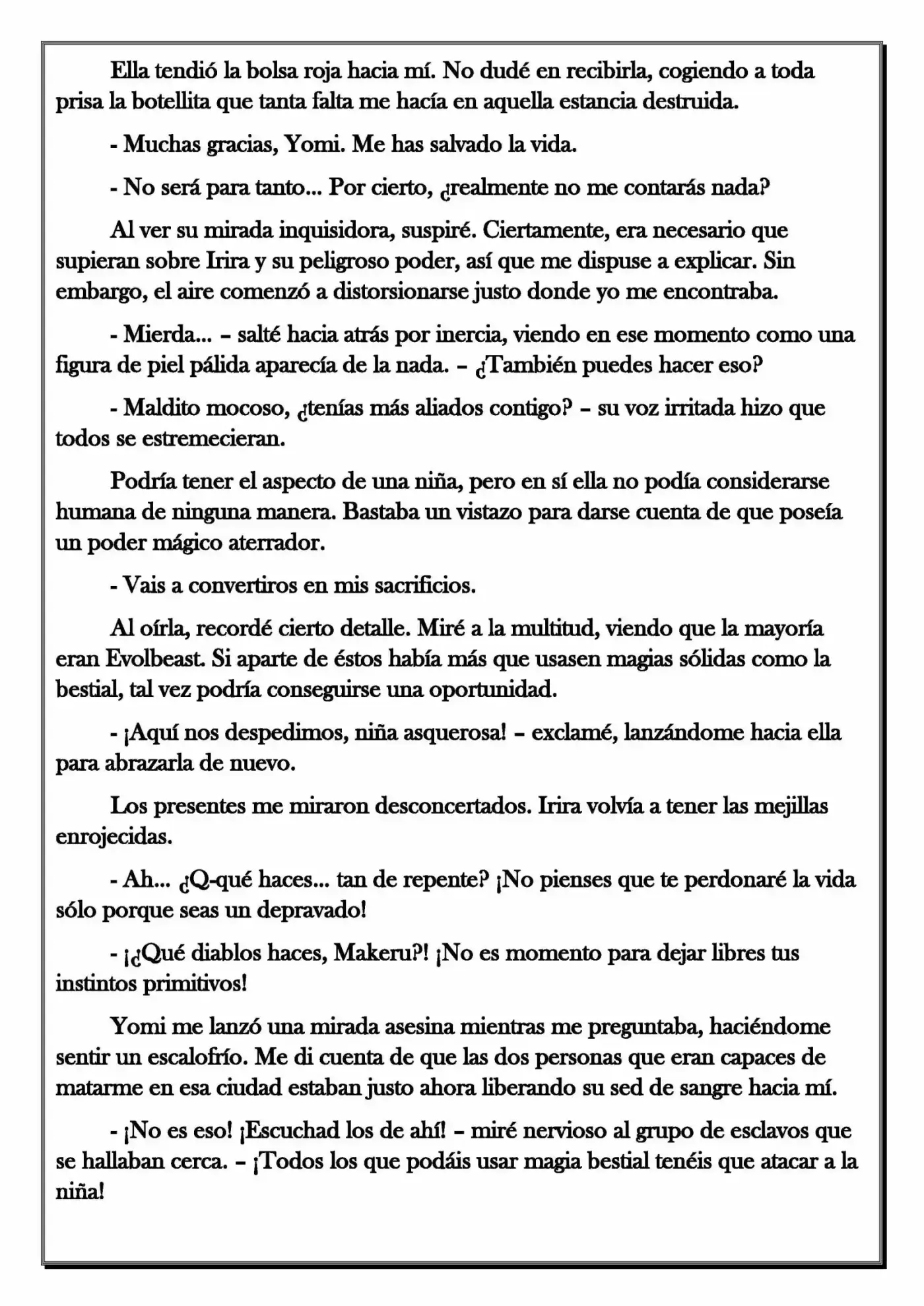 Monochrome Cross - Remade (Novela) - Capítulo 70 - Página 7 - LectorTMOo