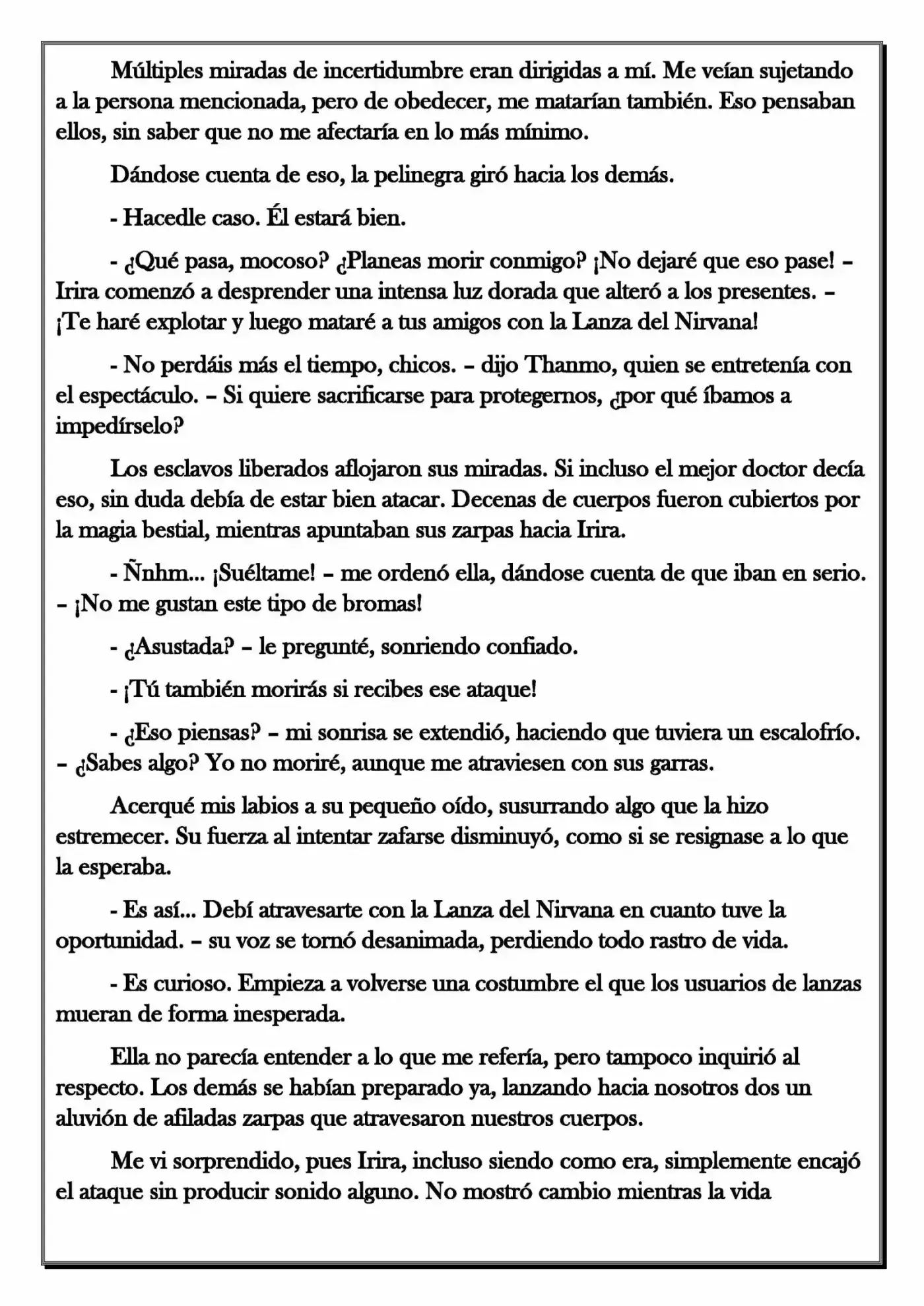 Monochrome Cross - Remade (Novela) - Capítulo 70 - Página 8 - LectorTMOo