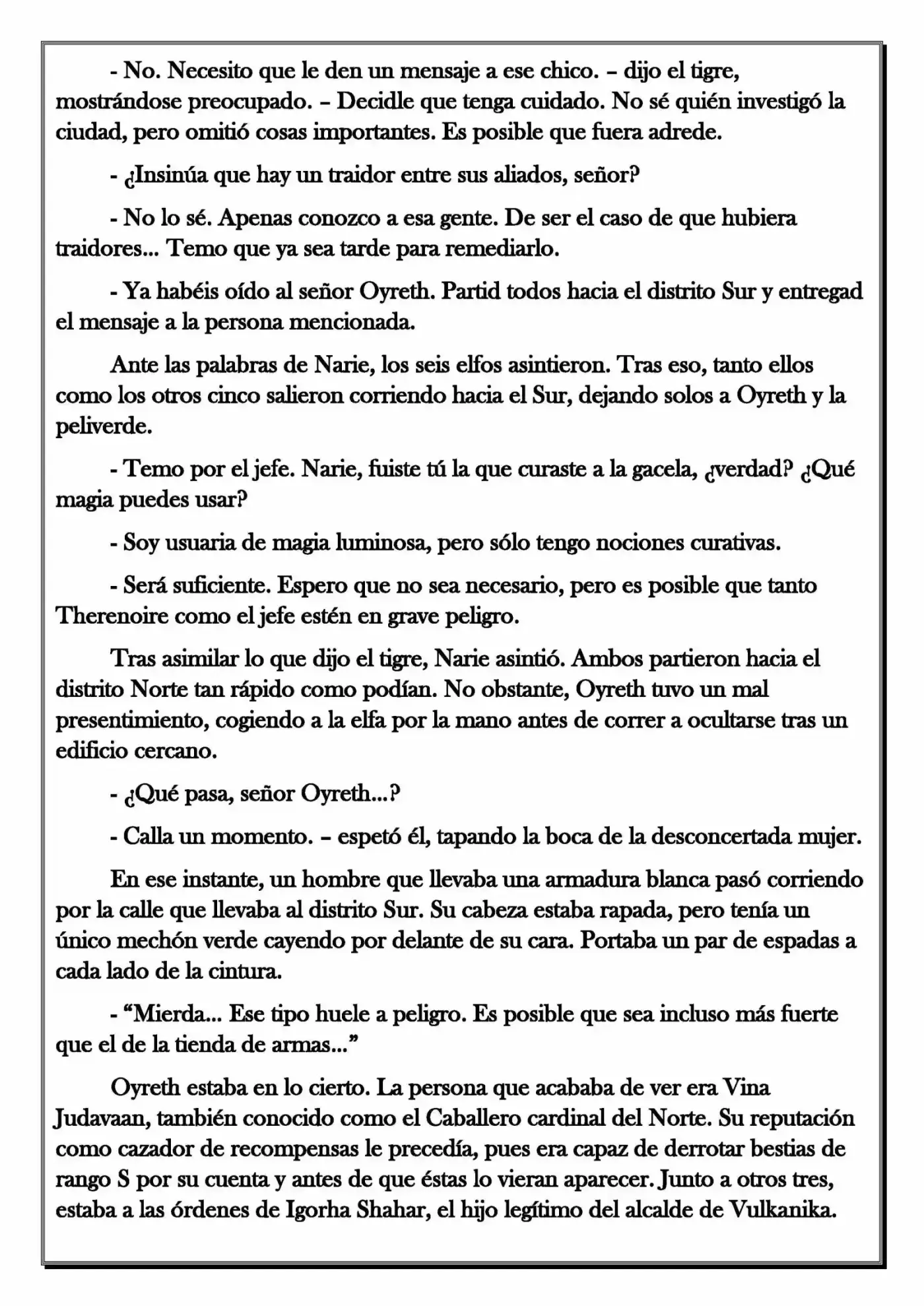 Monochrome Cross - Remade (Novela) - Capítulo 71 - Página 8 - LectorTMOo