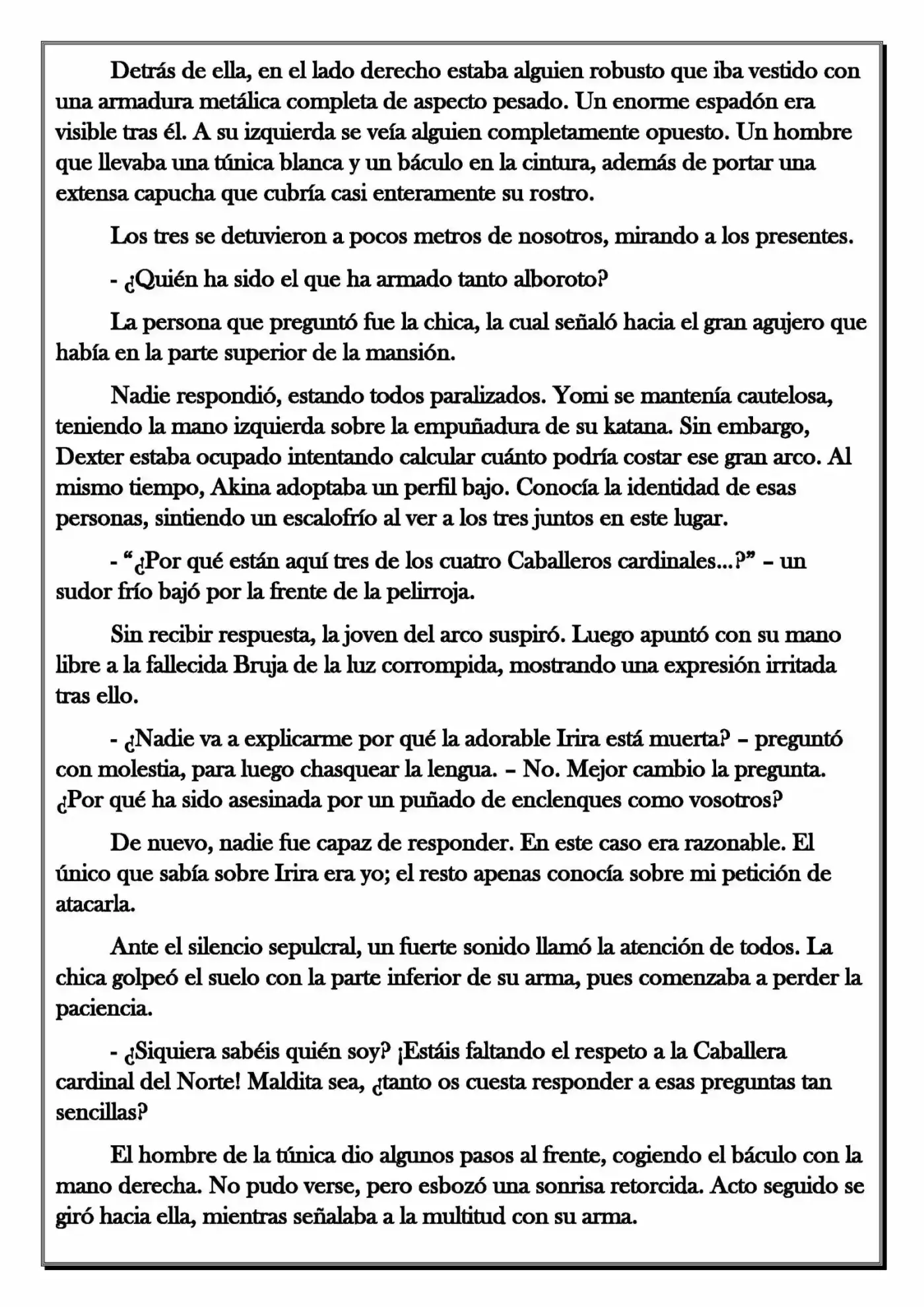 Monochrome Cross - Remade (Novela) - Capítulo 71 - Página 14 - LectorTMOo