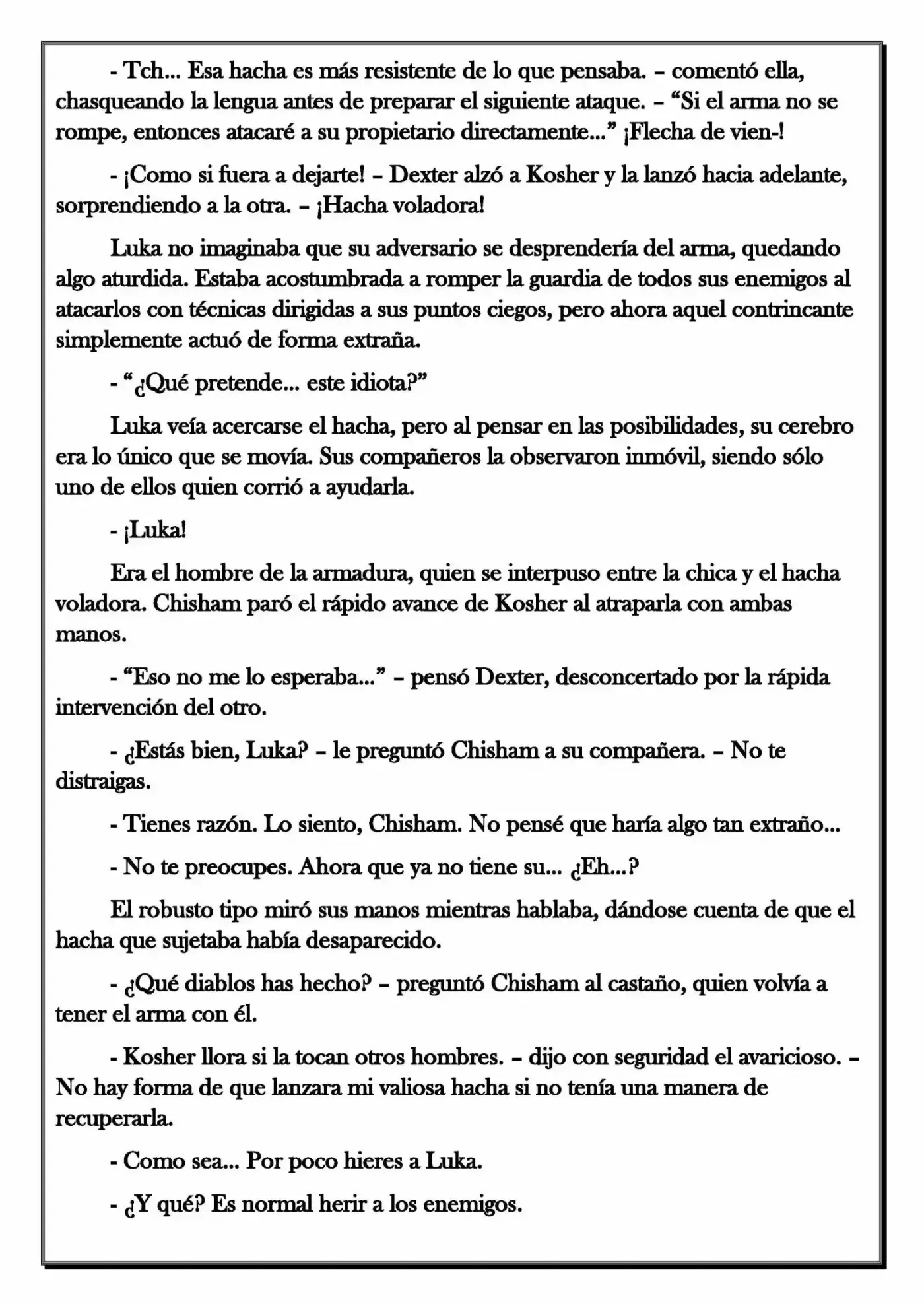 Monochrome Cross - Remade (Novela) - Capítulo 72 - Página 4 - LectorTMOo