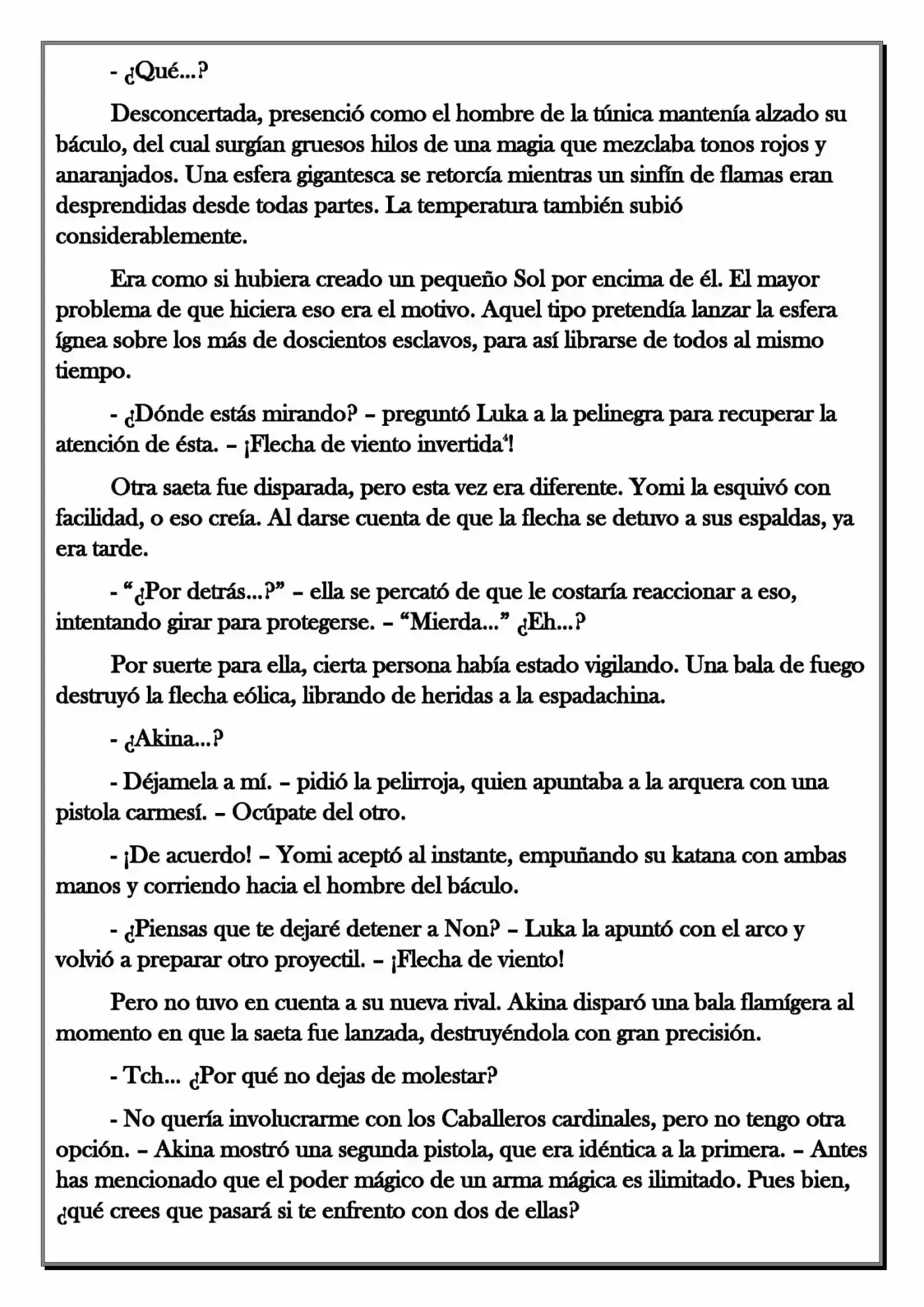 Monochrome Cross - Remade (Novela) - Capítulo 72 - Página 6 - LectorTMOo