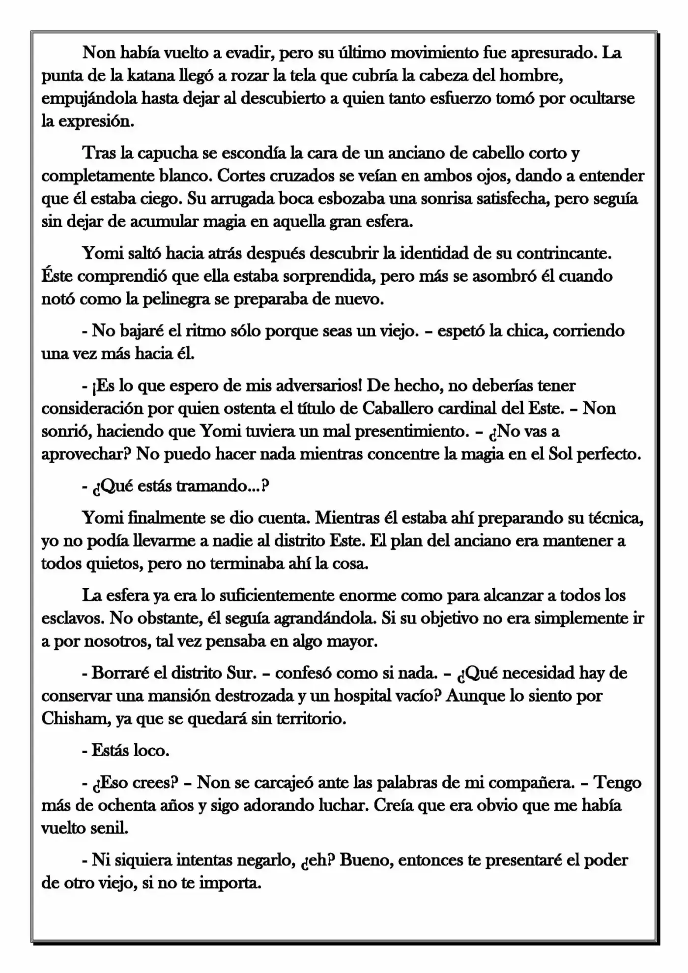 Monochrome Cross - Remade (Novela) - Capítulo 72 - Página 9 - LectorTMOo