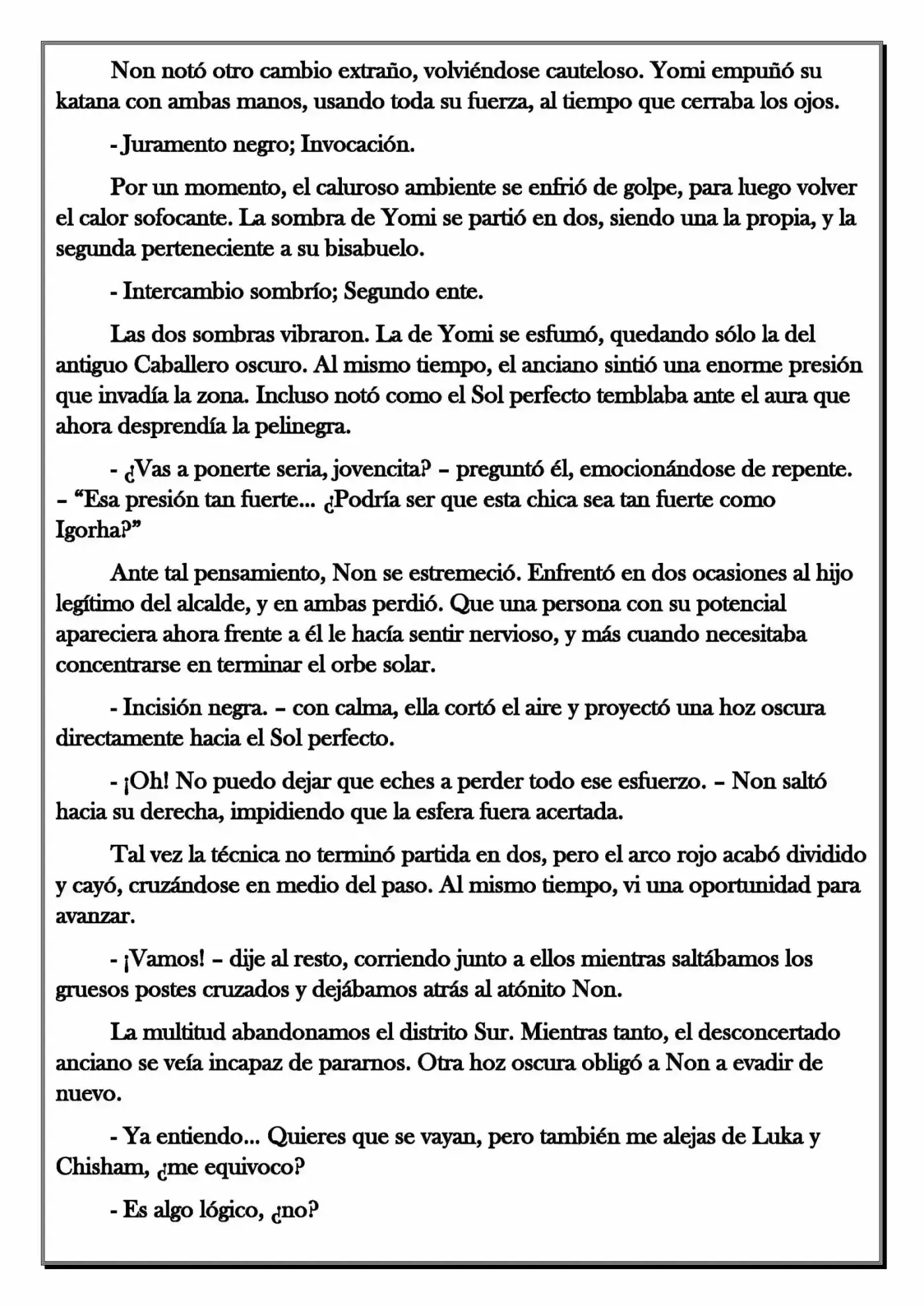 Monochrome Cross - Remade (Novela) - Capítulo 72 - Página 10 - LectorTMOo