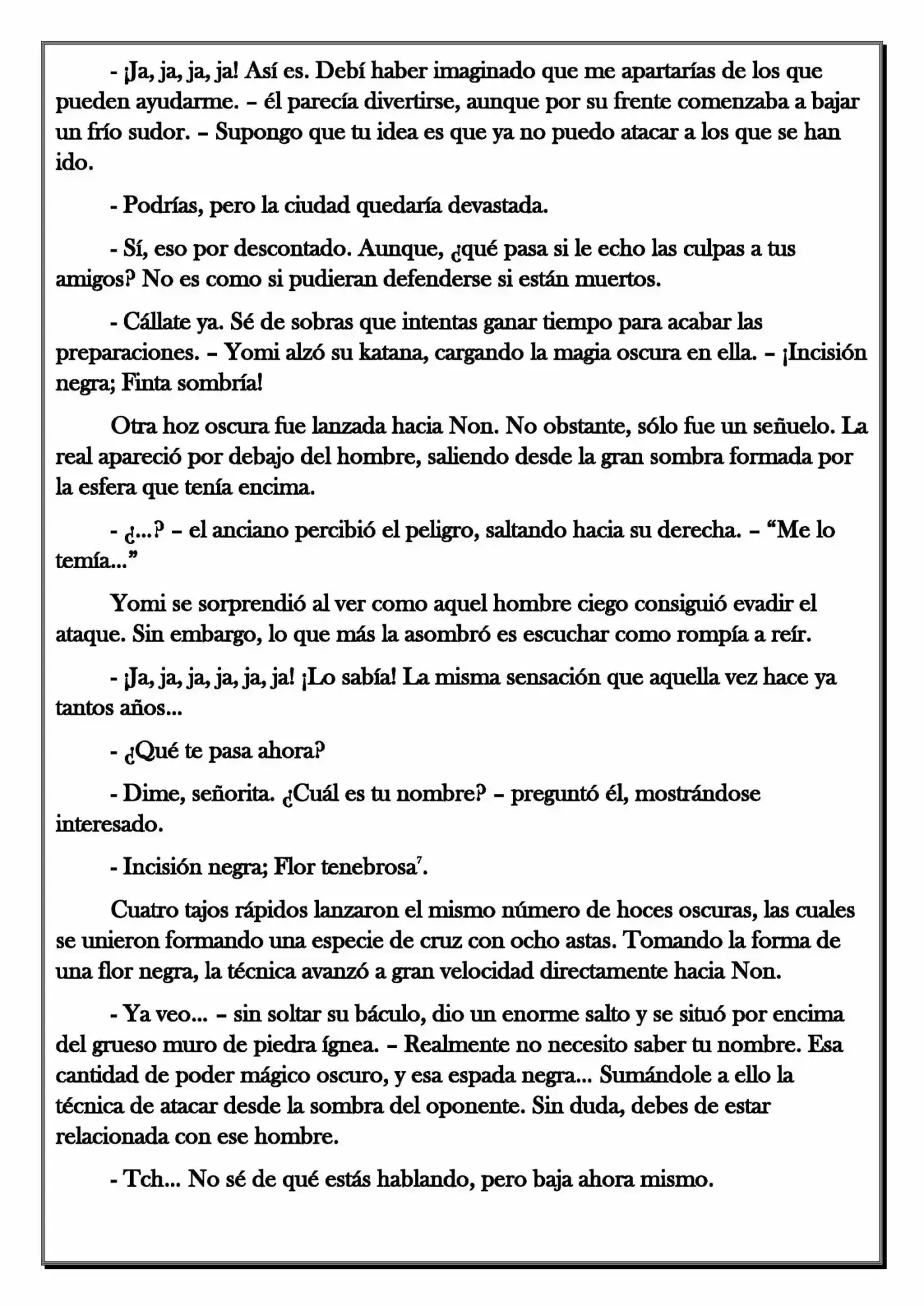 Monochrome Cross - Remade (Novela) - Capítulo 72 - Página 11 - LectorTMOo