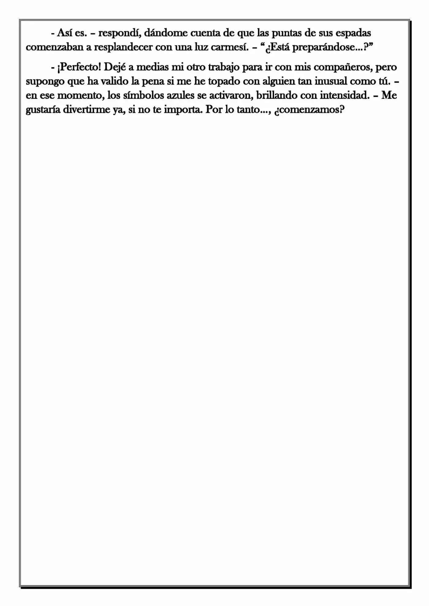 Monochrome Cross - Remade (Novela) - Capítulo 73 - Página 5 - LectorTMOo