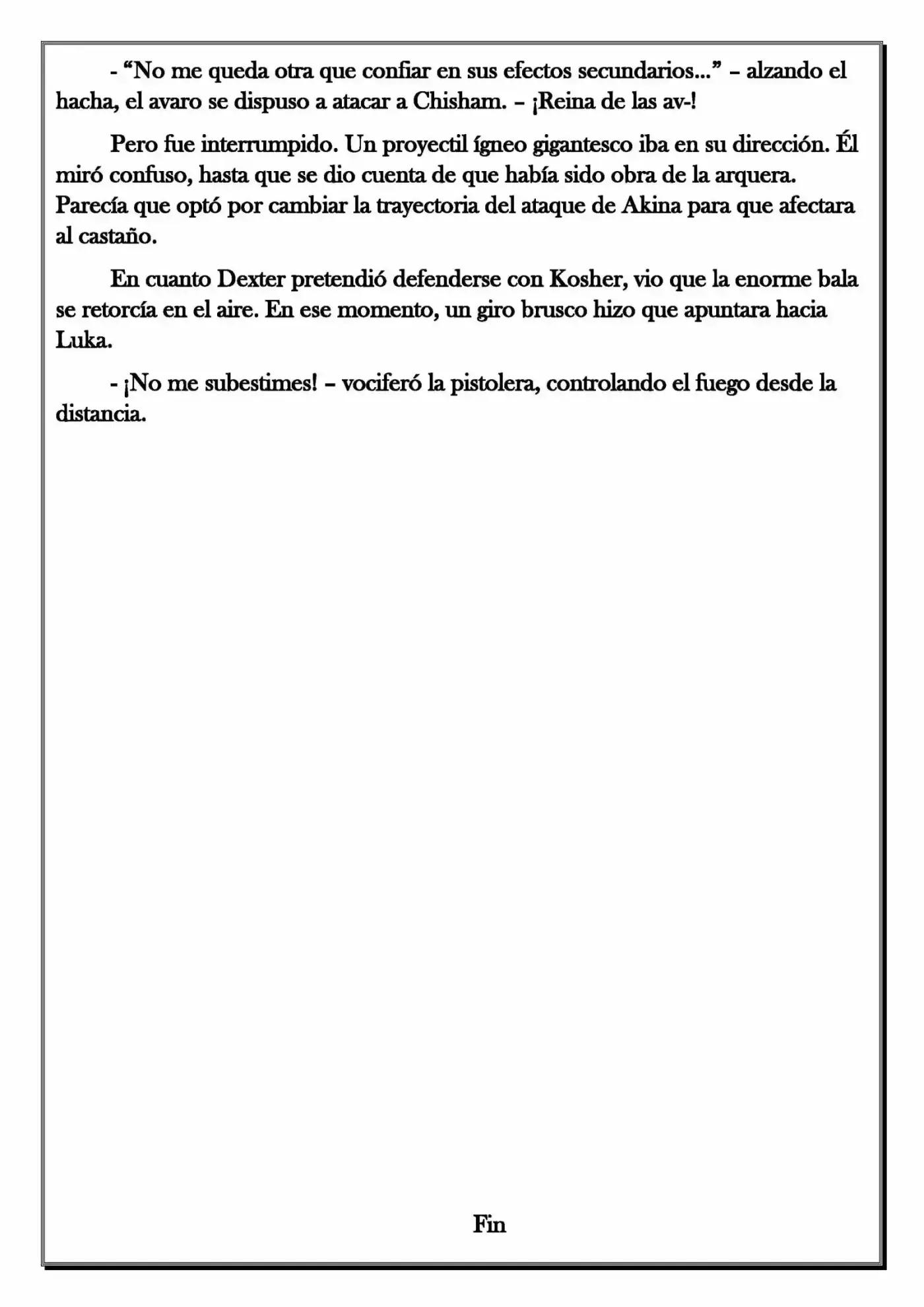 Monochrome Cross - Remade (Novela) - Capítulo 73 - Página 15 - LectorTMOo