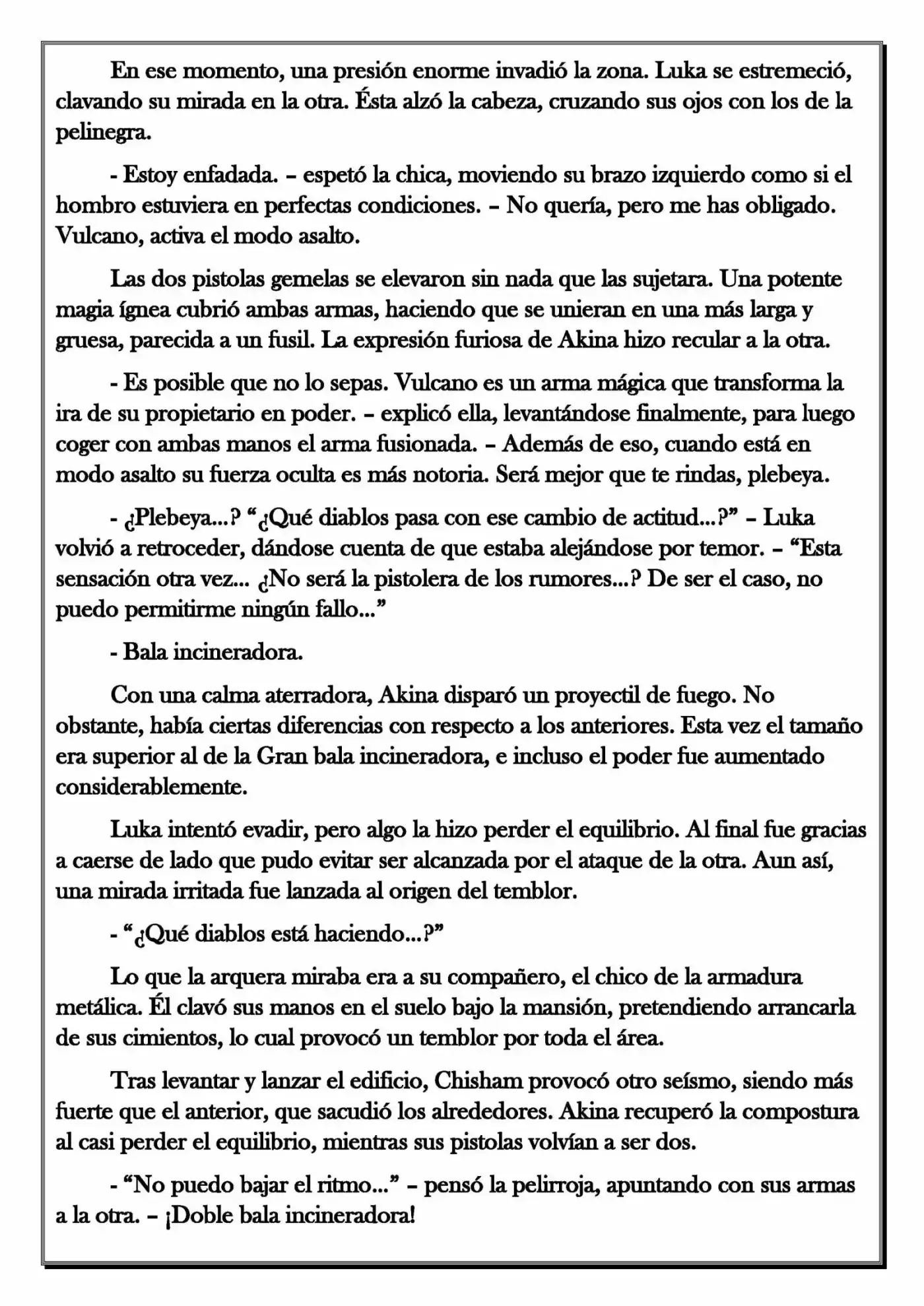 Monochrome Cross - Remade (Novela) - Capítulo 74 - Página 5 - LectorTMOo