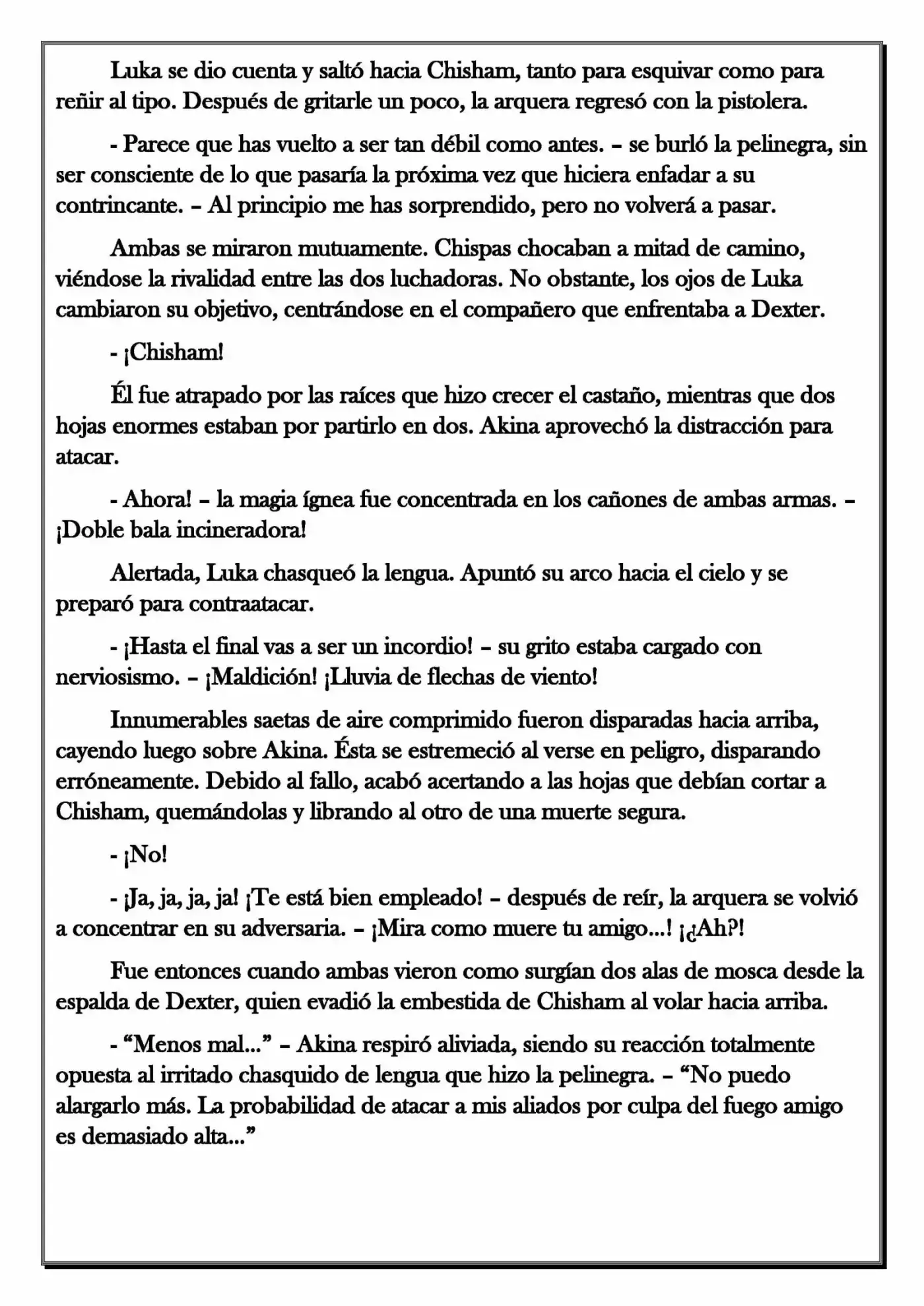 Monochrome Cross - Remade (Novela) - Capítulo 74 - Página 6 - LectorTMOo