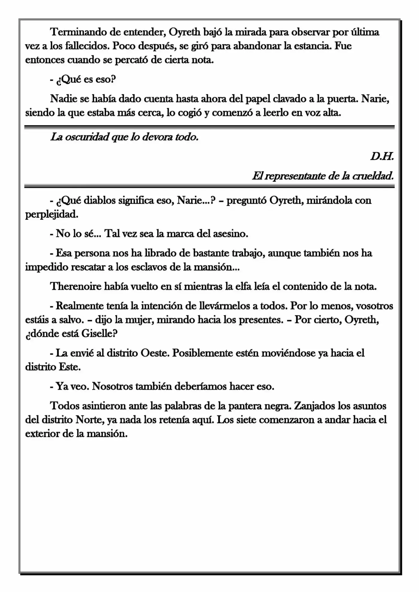 Monochrome Cross - Remade (Novela) - Capítulo 75 - Página 4 - LectorTMOo