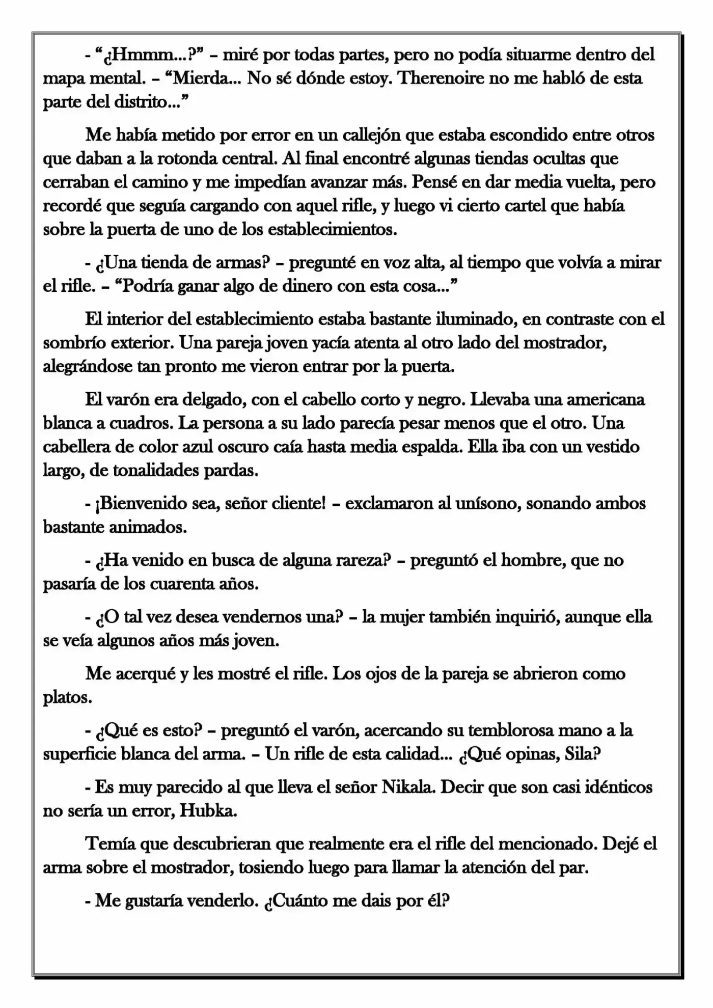 Monochrome Cross - Remade (Novela) - Capítulo 75 - Página 9 - LectorTMOo