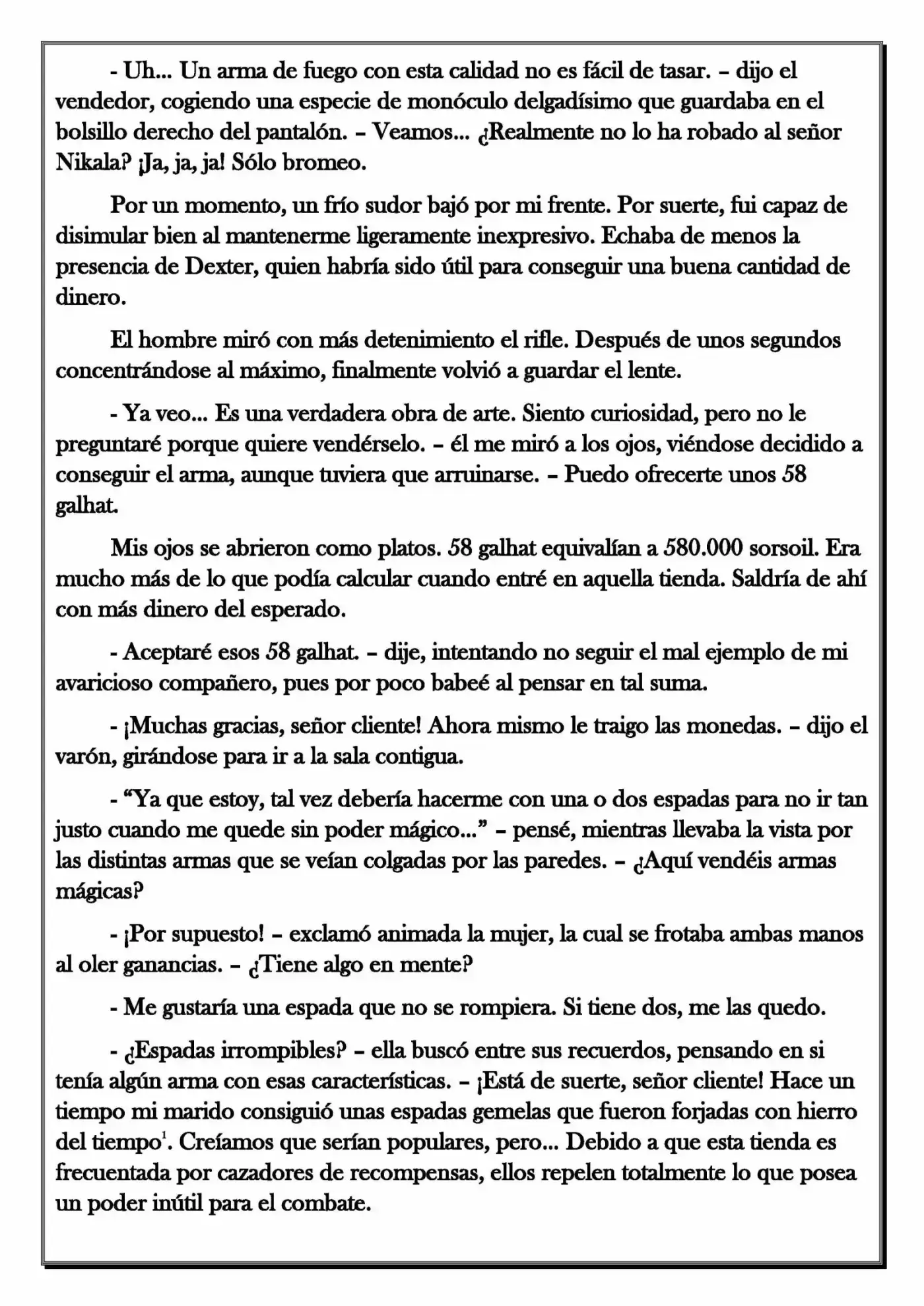 Monochrome Cross - Remade (Novela) - Capítulo 75 - Página 10 - LectorTMOo