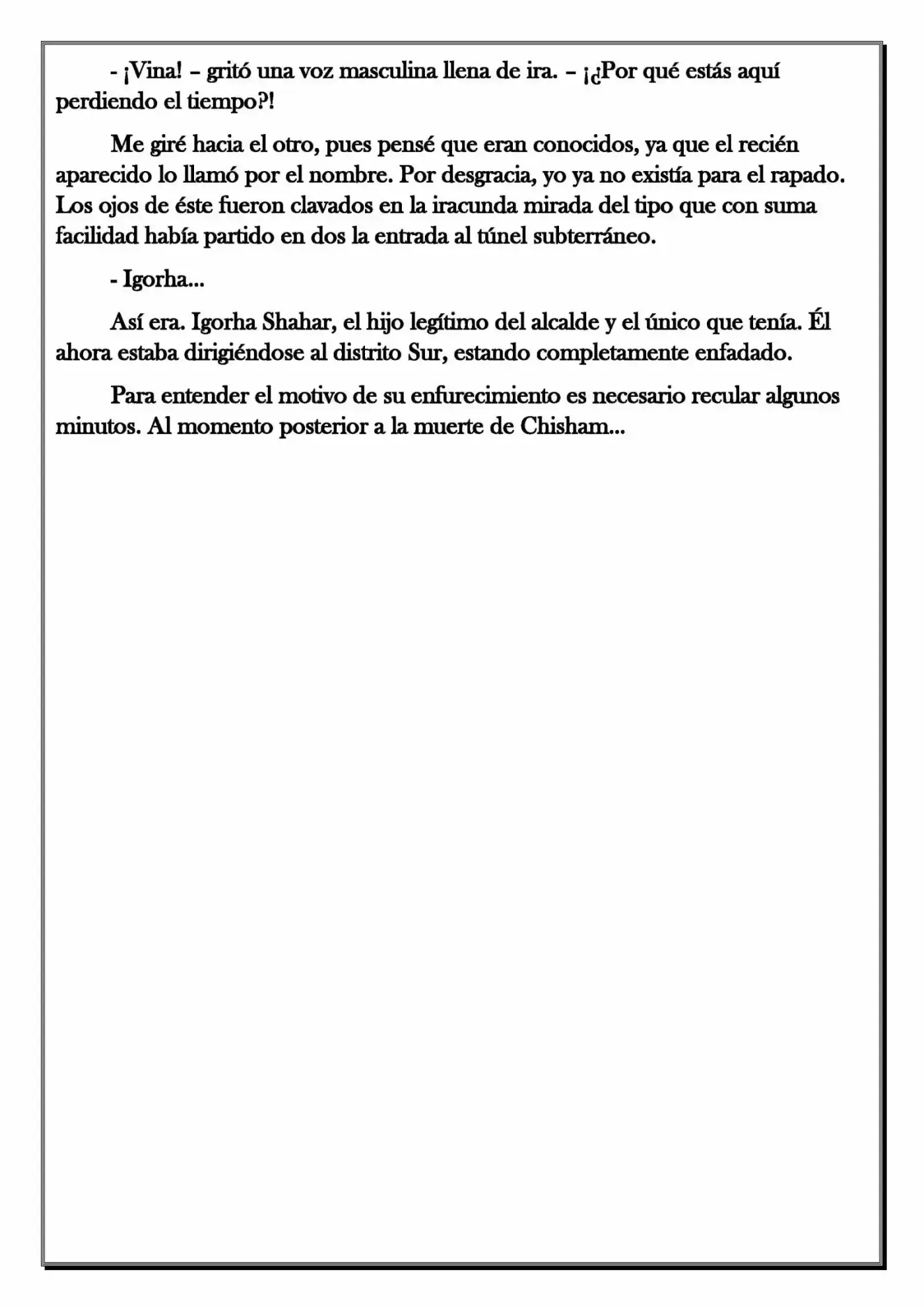 Monochrome Cross - Remade (Novela) - Capítulo 76 - Página 13 - LectorTMOo