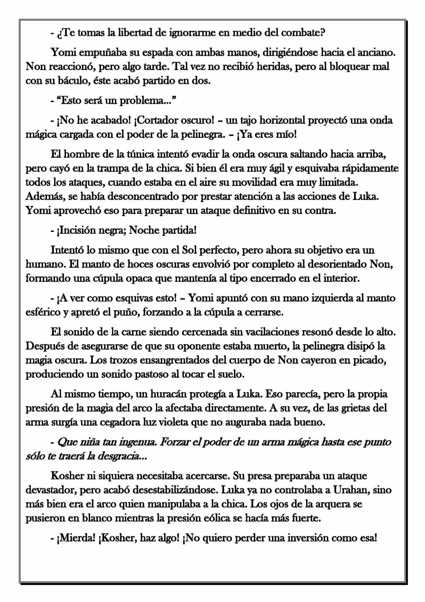 Monochrome Cross - Remade (Novela) - Capítulo 77 - Página 4 - LectorTMOo