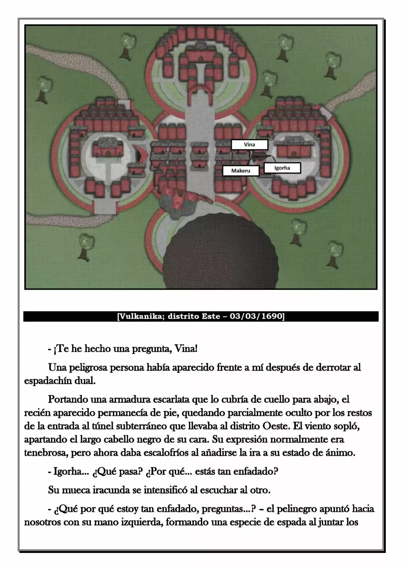 Monochrome Cross - Remade (Novela) - Capítulo 77 - Página 7 - LectorTMOo