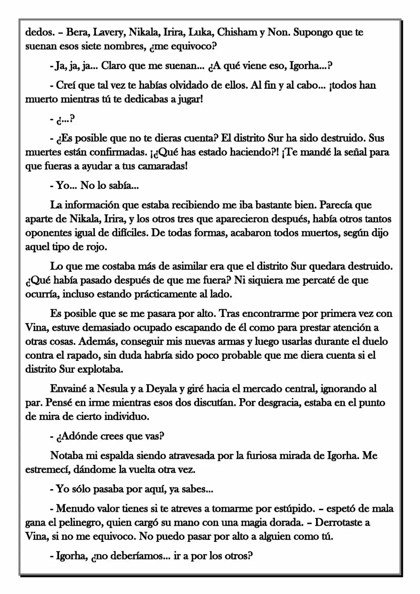 Monochrome Cross - Remade (Novela) - Capítulo 77 - Página 8 - LectorTMOo