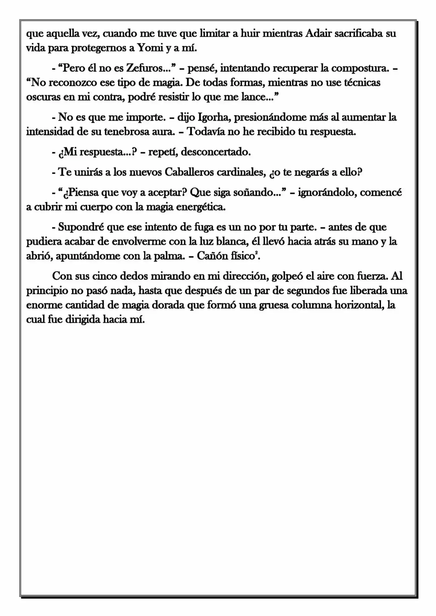 Monochrome Cross - Remade (Novela) - Capítulo 77 - Página 10 - LectorTMOo